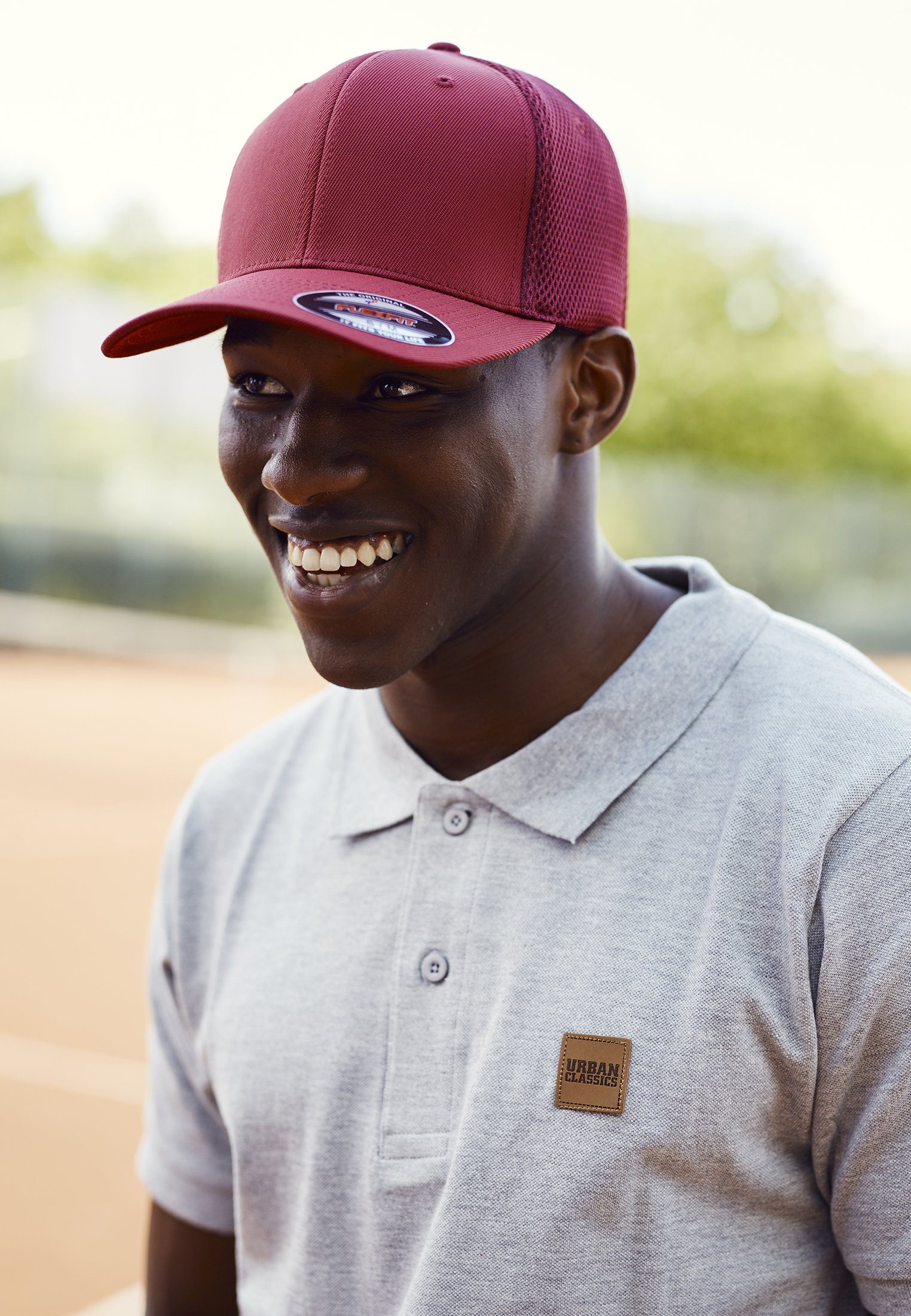 Flexfit Flex Tactel maroon Flexfit Accessoires Mesh Cap