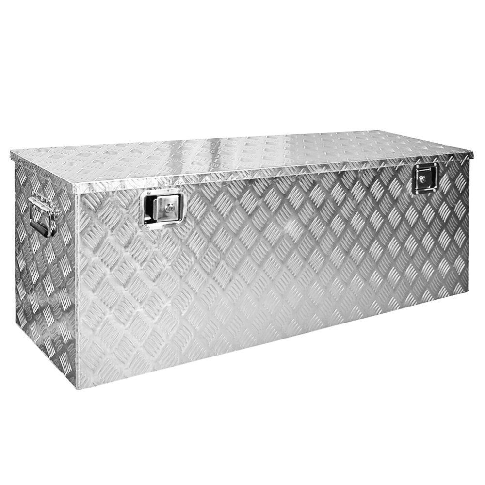 Trucky Anhänger-Deichselbox Truckbox Box Werkzeugkiste Anhängerbox Deichselbox Aluminium D210