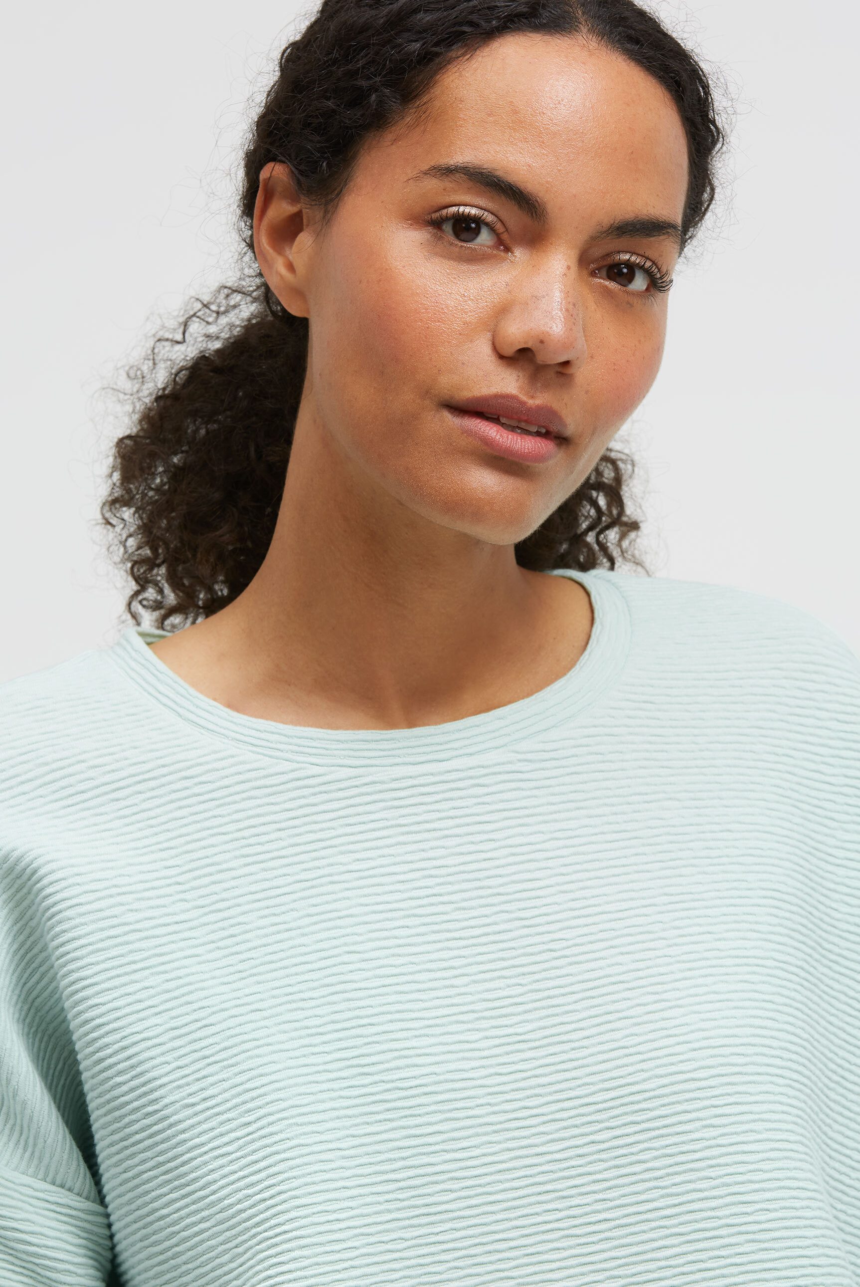 SENSES.THE LABEL Sweater mit Strukturmuster