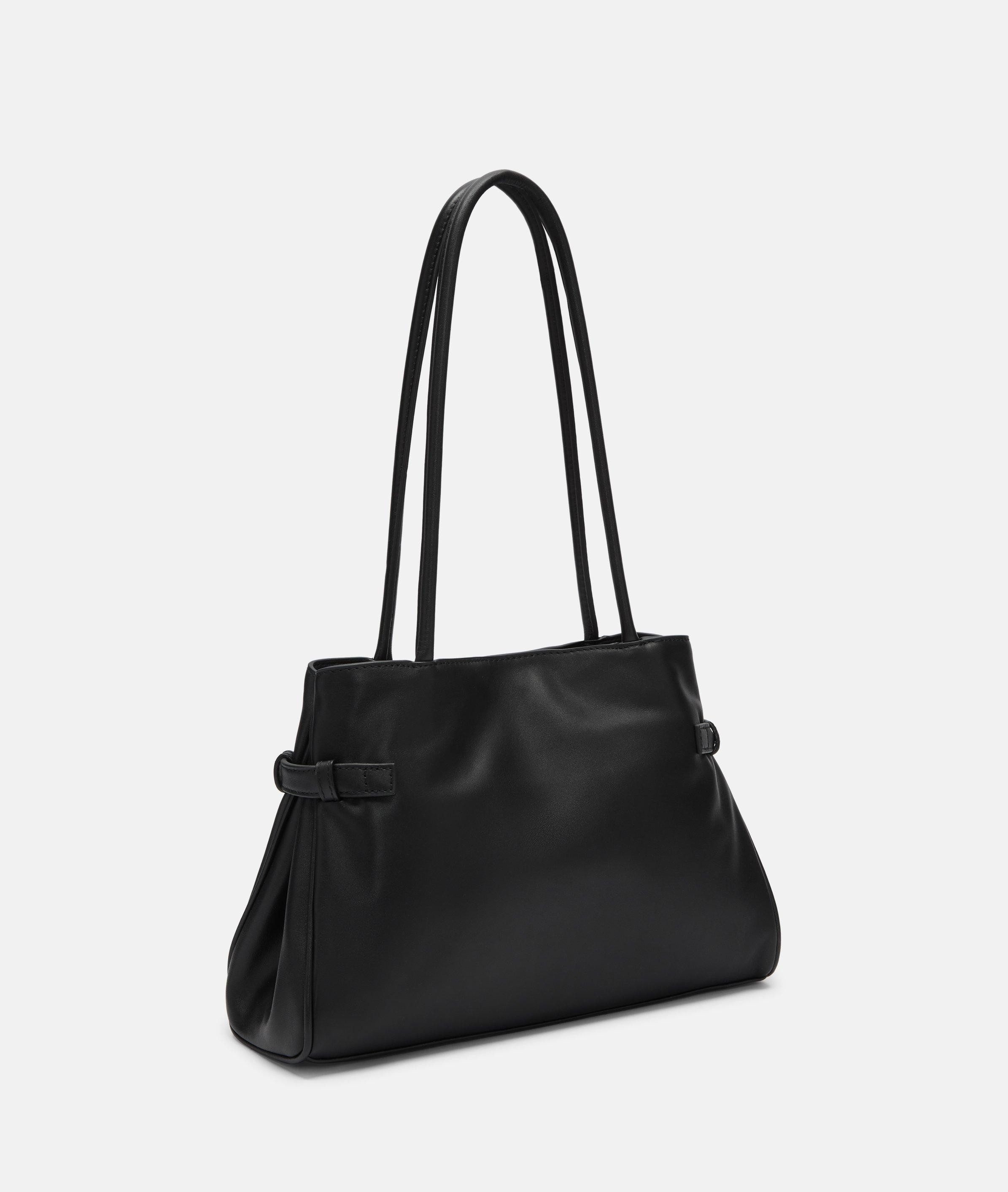 Liebeskind Berlin Schultertasche Satchel, Geräumige Schultertasche aus Rind günstig online kaufen