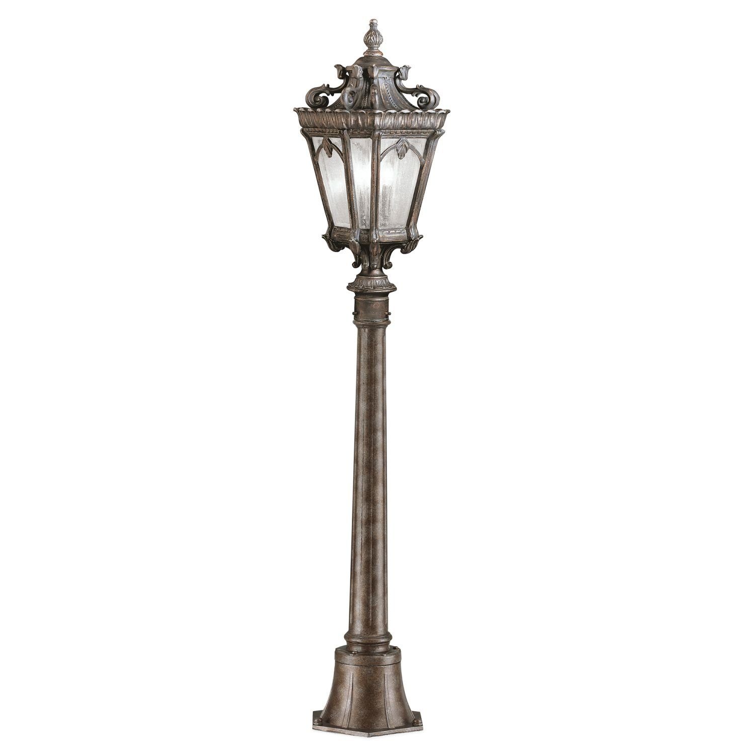 Licht-Erlebnisse Außen-Stehlampe AMELIA, ohne Leuchtmittel, Kleine  Straßenlaterne H:110cm verziert Antik