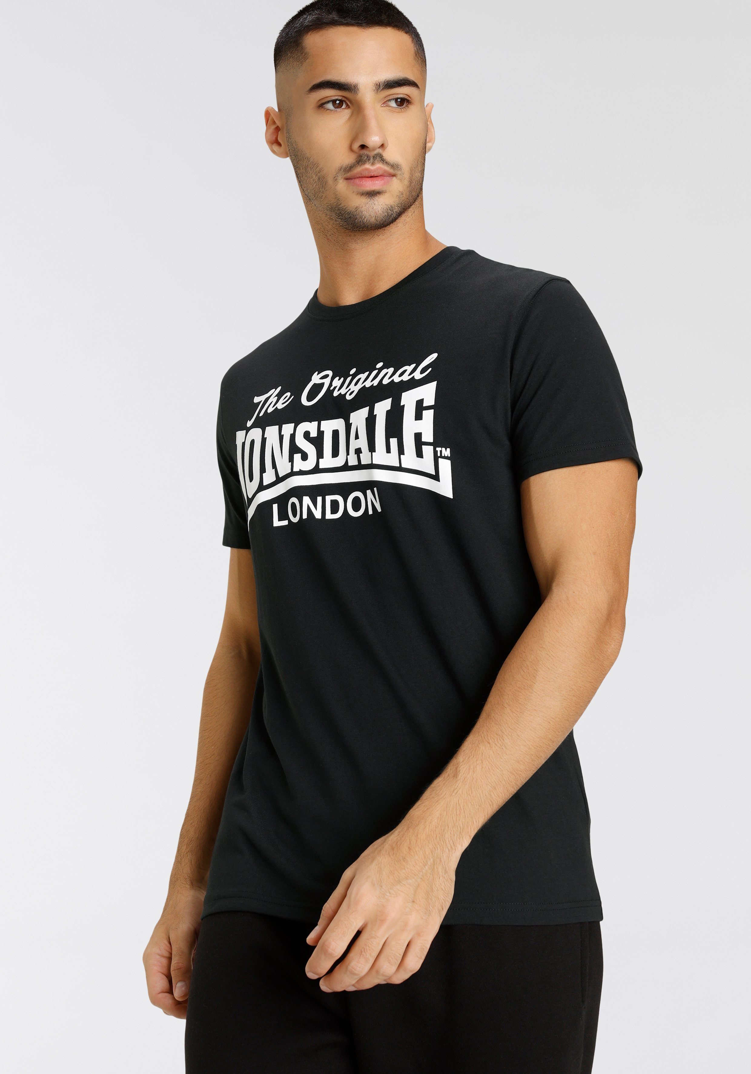 Lonsdale T-Shirt MORHAM (Packung, 2-tlg., 2er-Pack) Doppelpack