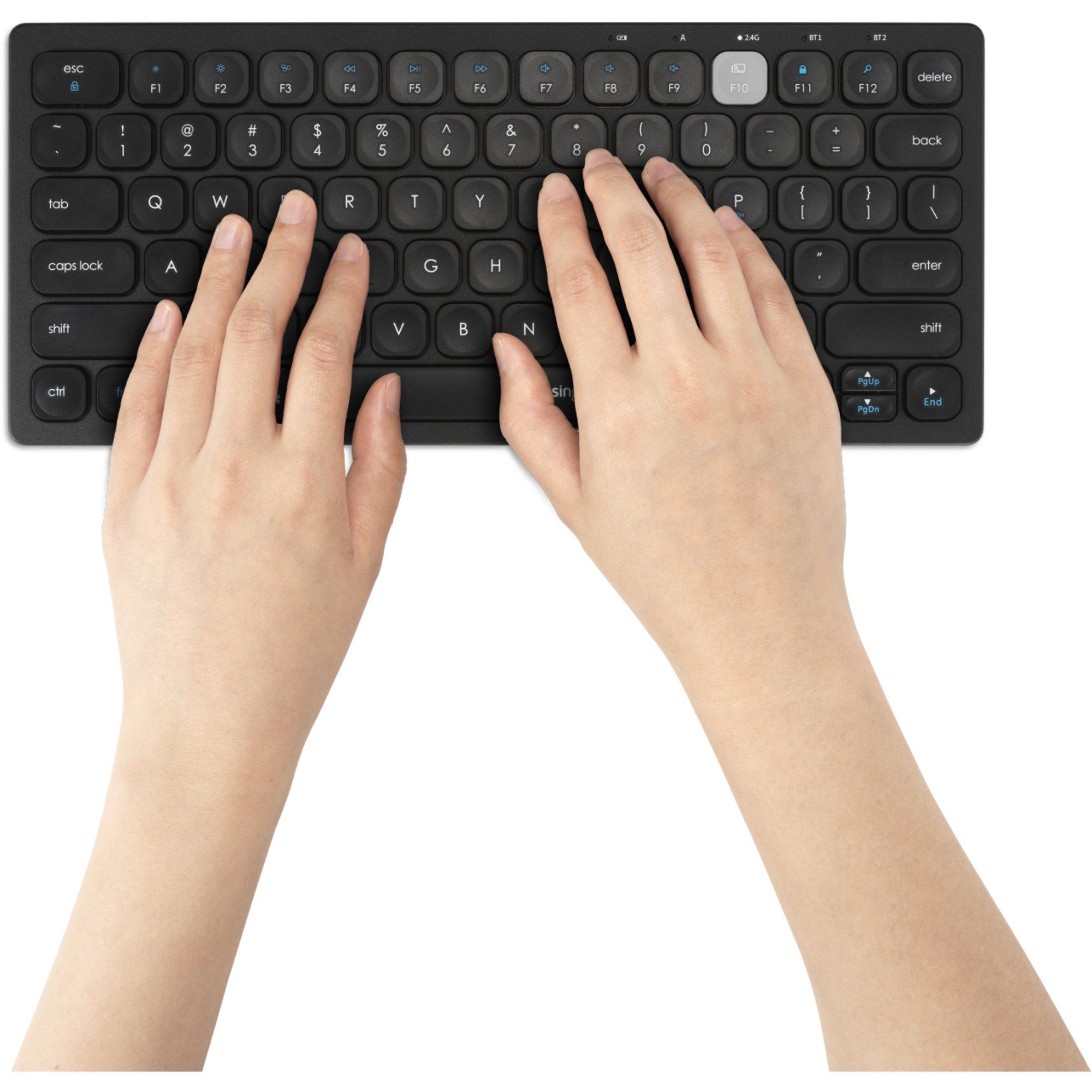 KENSINGTON Kensington Kompakte Multi-Device Dual Wireless Tastatur