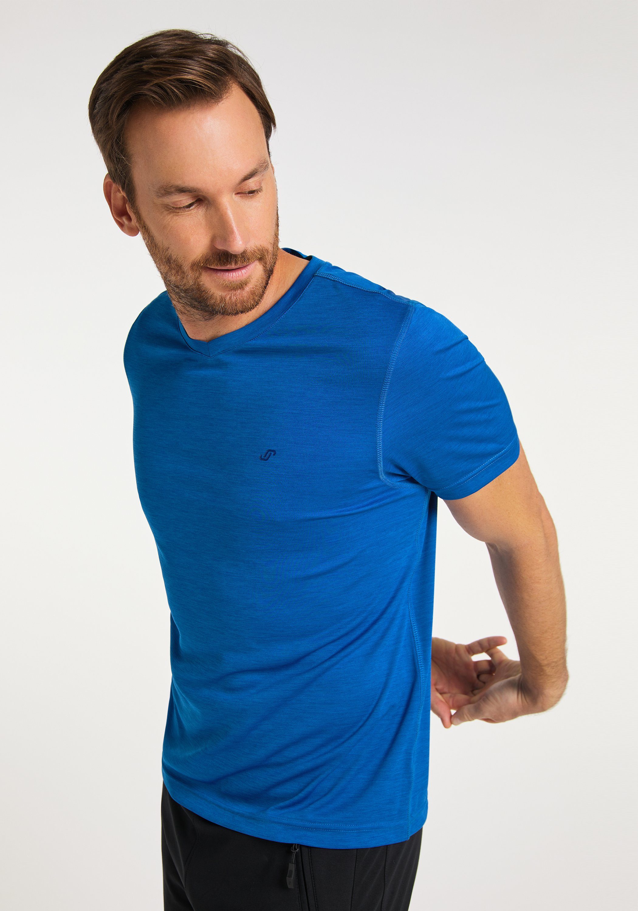 Joy Sportswear T-Shirt T-Shirt ANDRE blue melange crown