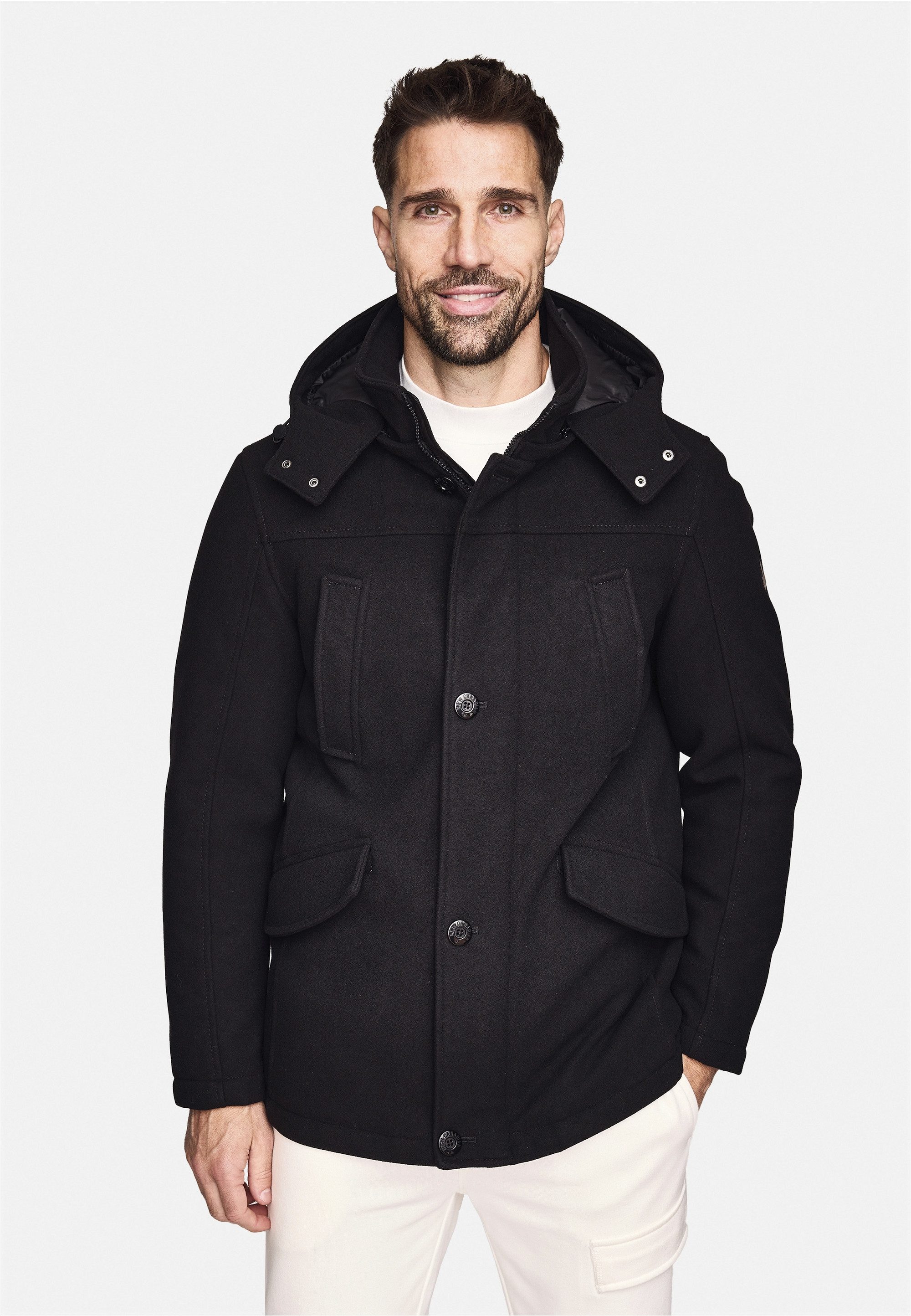 New Canadian Winterjacke mit toller Woll-Optik
