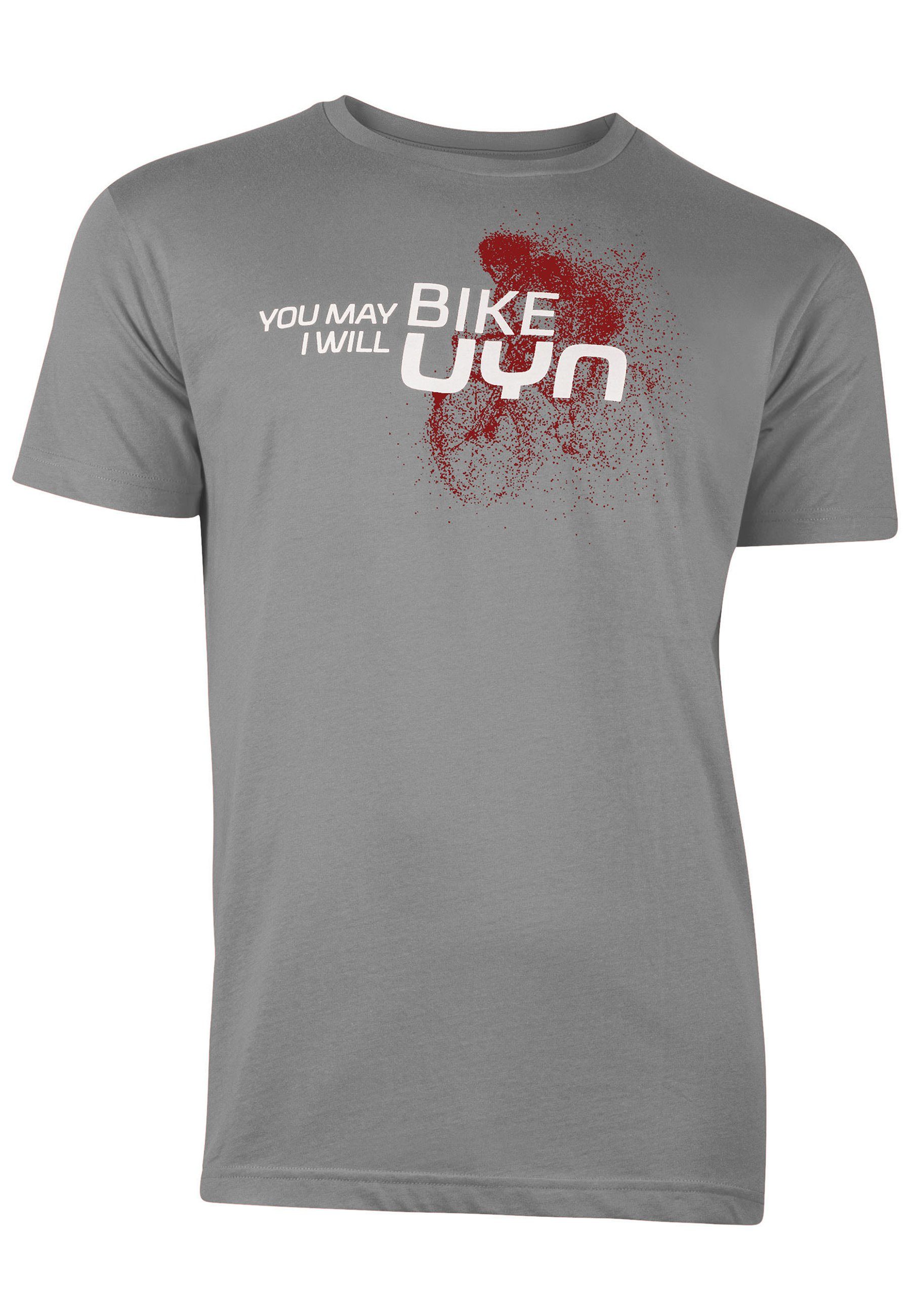 UYN T-Shirt Club Biker (1-tlg) grau