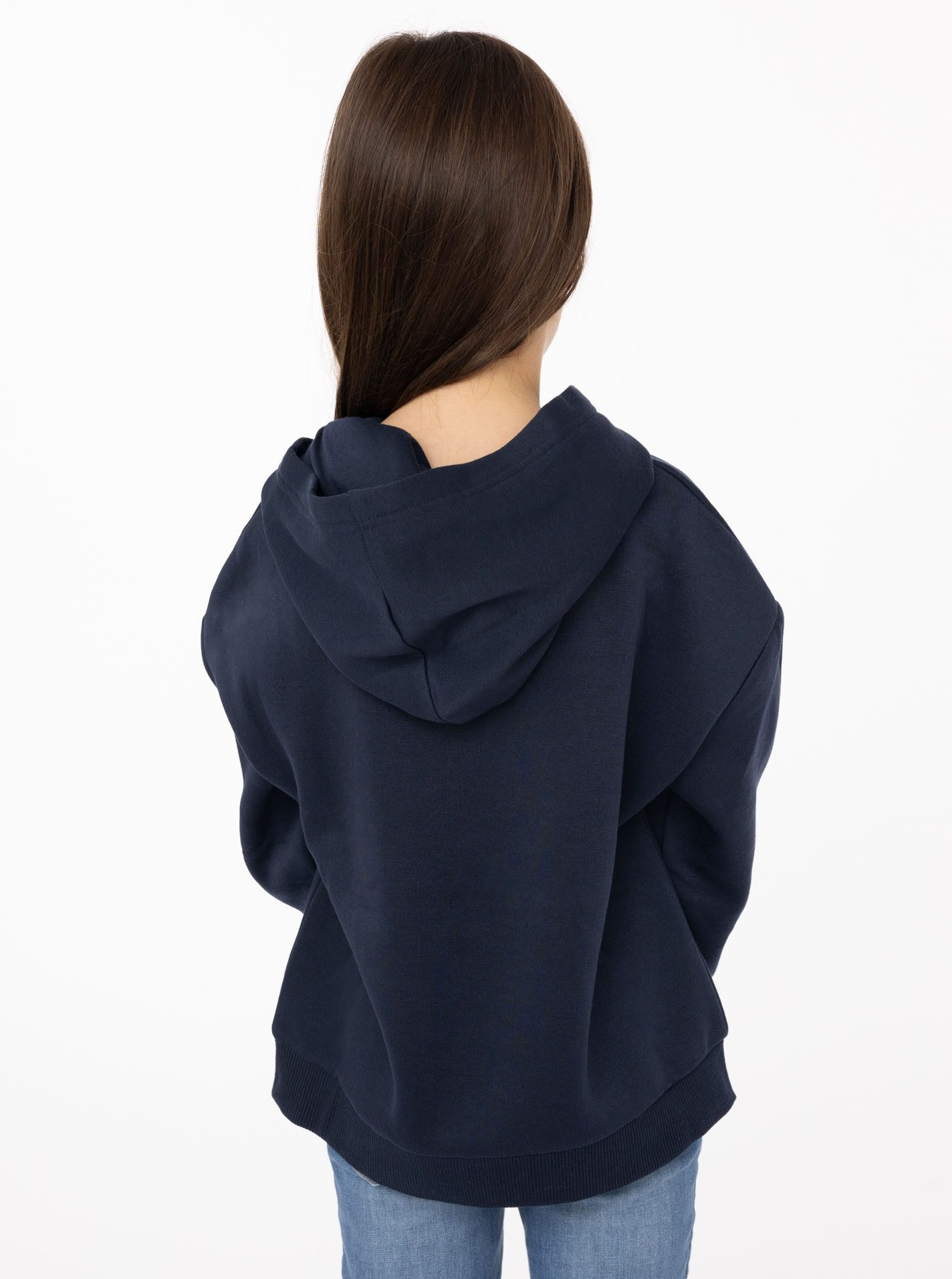 Zwillingsherz Hoodie "Ahoi Käpt´n" Mini-Me,mit süßem Seehund mit Kapitänsmütze und Schriftzug – Bild 3 von 5