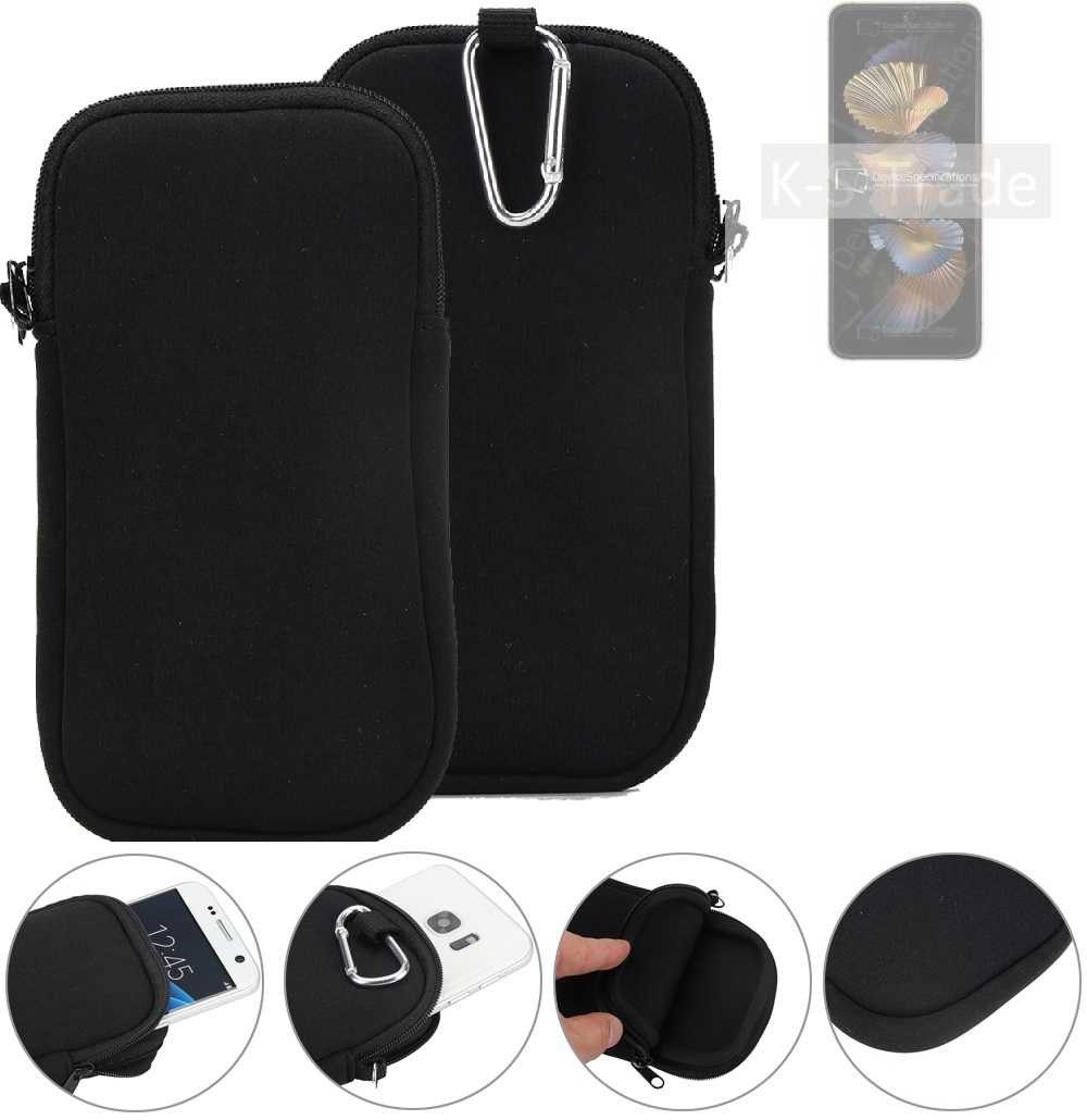 K-S-Trade Handyhülle für Samsung W25 Flip, Neopren-Hülle Handyhülle Schutzhülle Neoprenhülle Sleeve