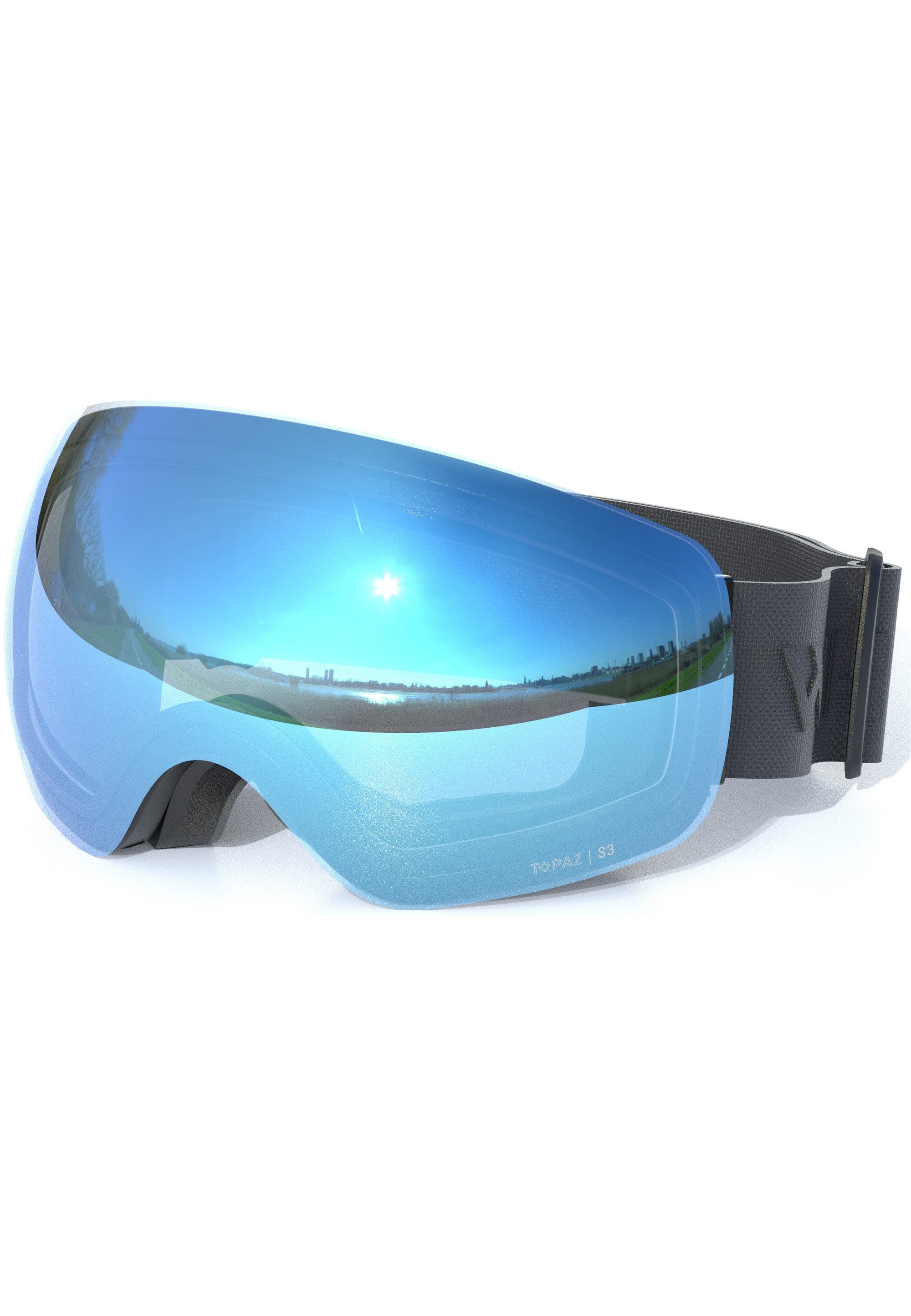 WHISTLER Skibrille Morgins Topaz III, mit UV-Schutz