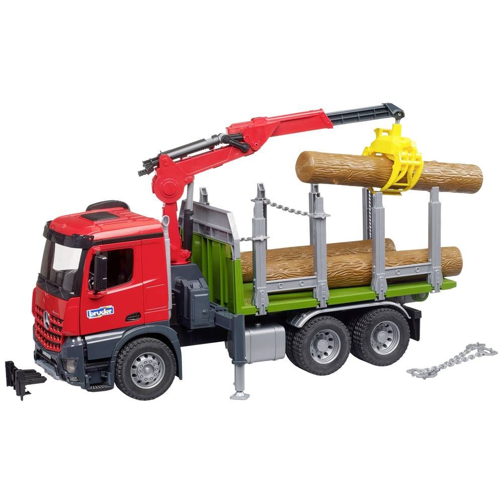Bruder® Spielzeug-LKW MB Arocs Holztr.sp.-LKW,Kran,Greif.,Ho 3669 günstig online kaufen