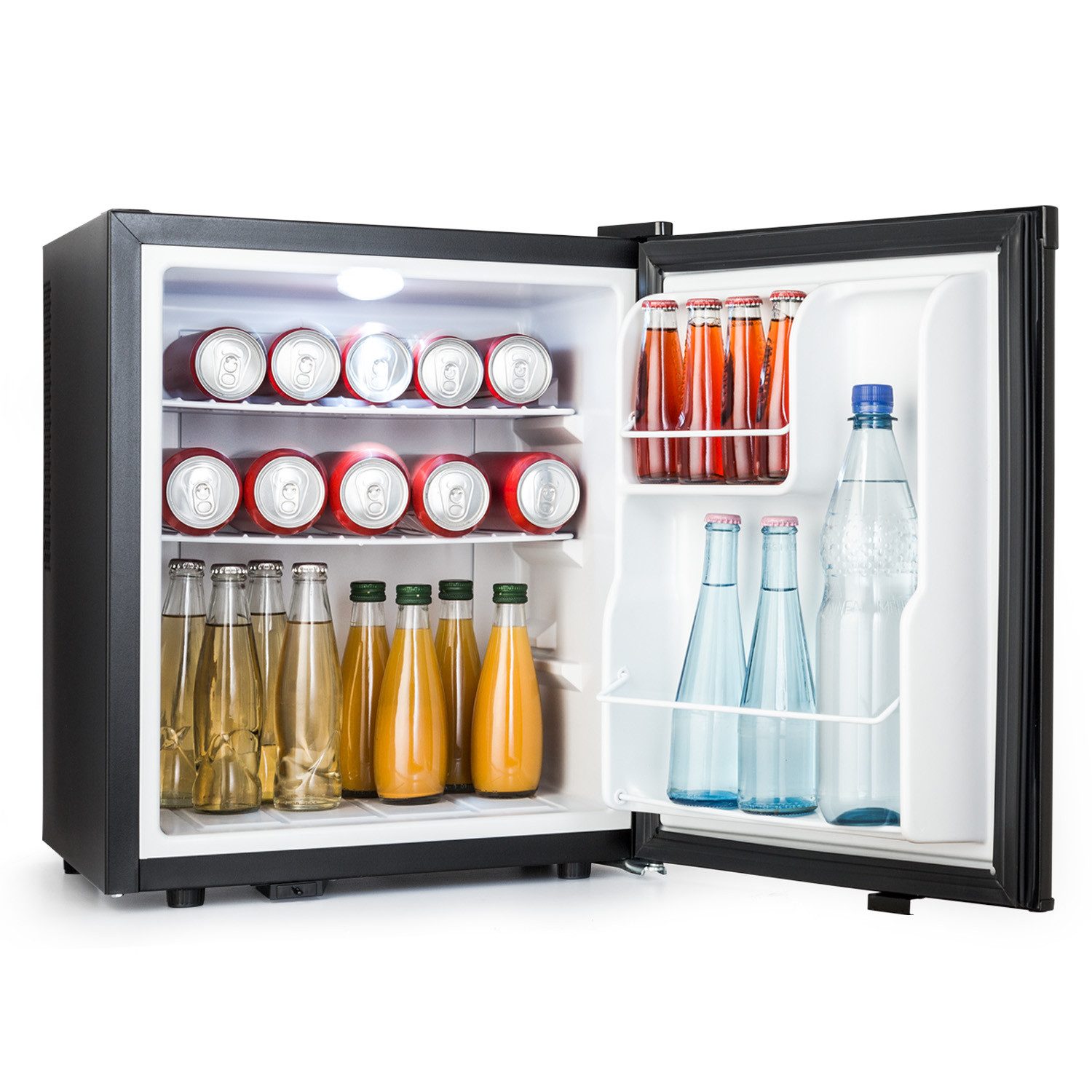 Klarstein Table Top Kühlschrank Happy Hour 38, 51 cm hoch, 43 cm breit, Bier Hausbar Getränkekühlschrank Hotel Mini Fridge