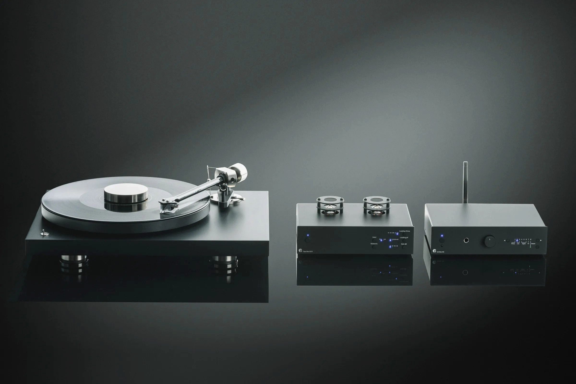 Pro-Ject Pro-Ject Tube Box S3B - schwarz Vollverstärker – Bild 5 von 5