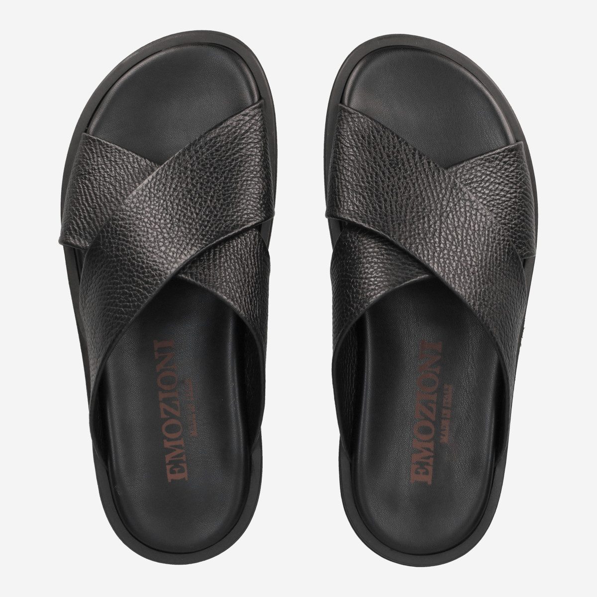Emozioni Emozioni M5332 ADRIA NERO, Sandaletten, Schwarz, Herren Sandalette