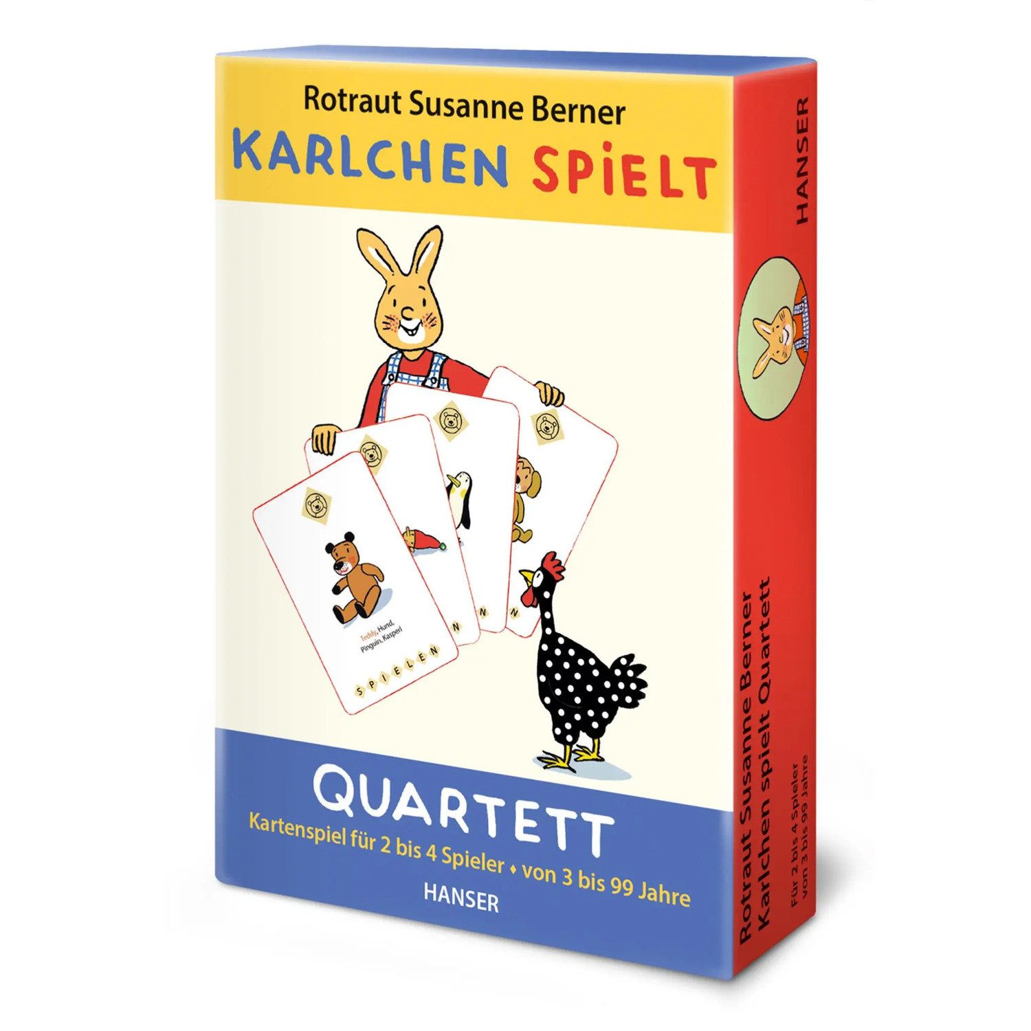 hanSe® Spiel Karlchen spielt - Quartett