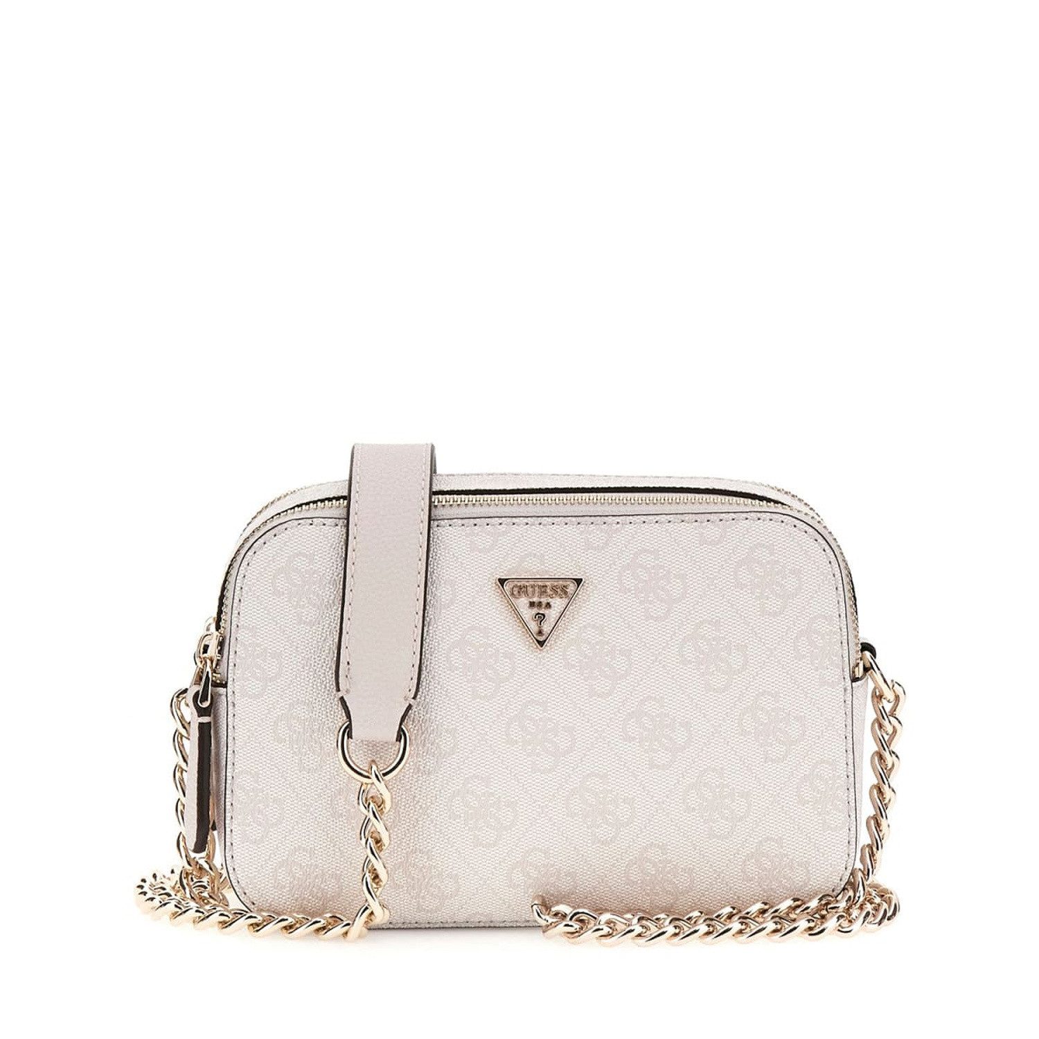 Guess Umhängetasche GUESS Schultertasche Noelle II White Logo (1, 1-tlg., 1 günstig online kaufen