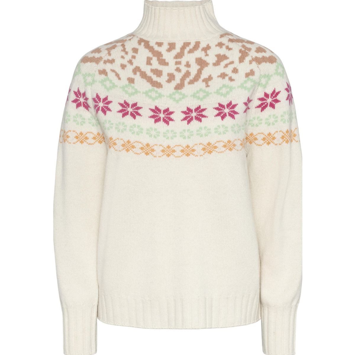 Kari Traa Sweatshirt Ingrid Knit Luxuriöser Rollkragenpullover aus Merinowolle mit skandinavischem