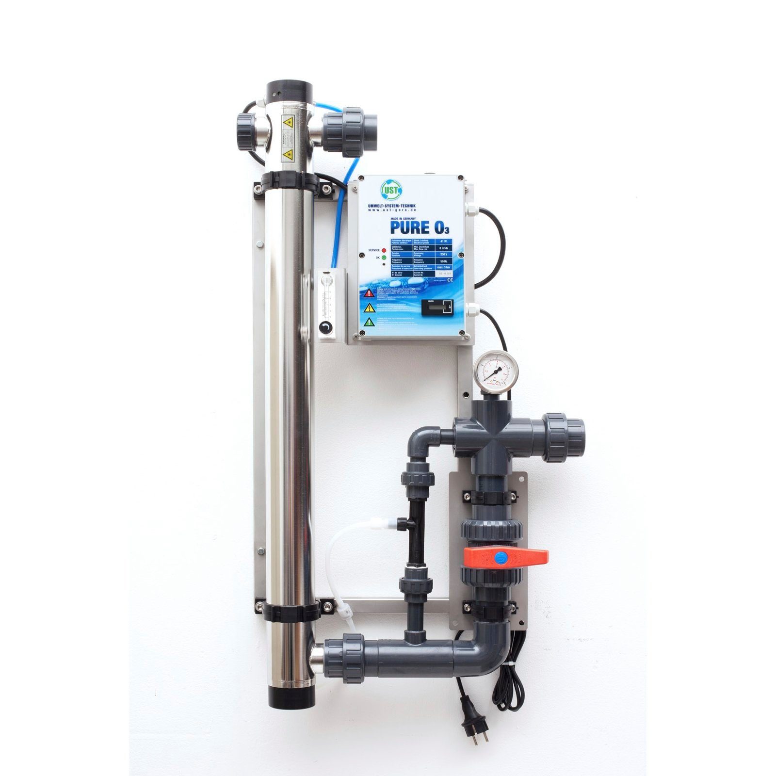 UST PURE UVCKlärer »PURE O3 41W 230VAC/115VAC«, Niederdruck UVC