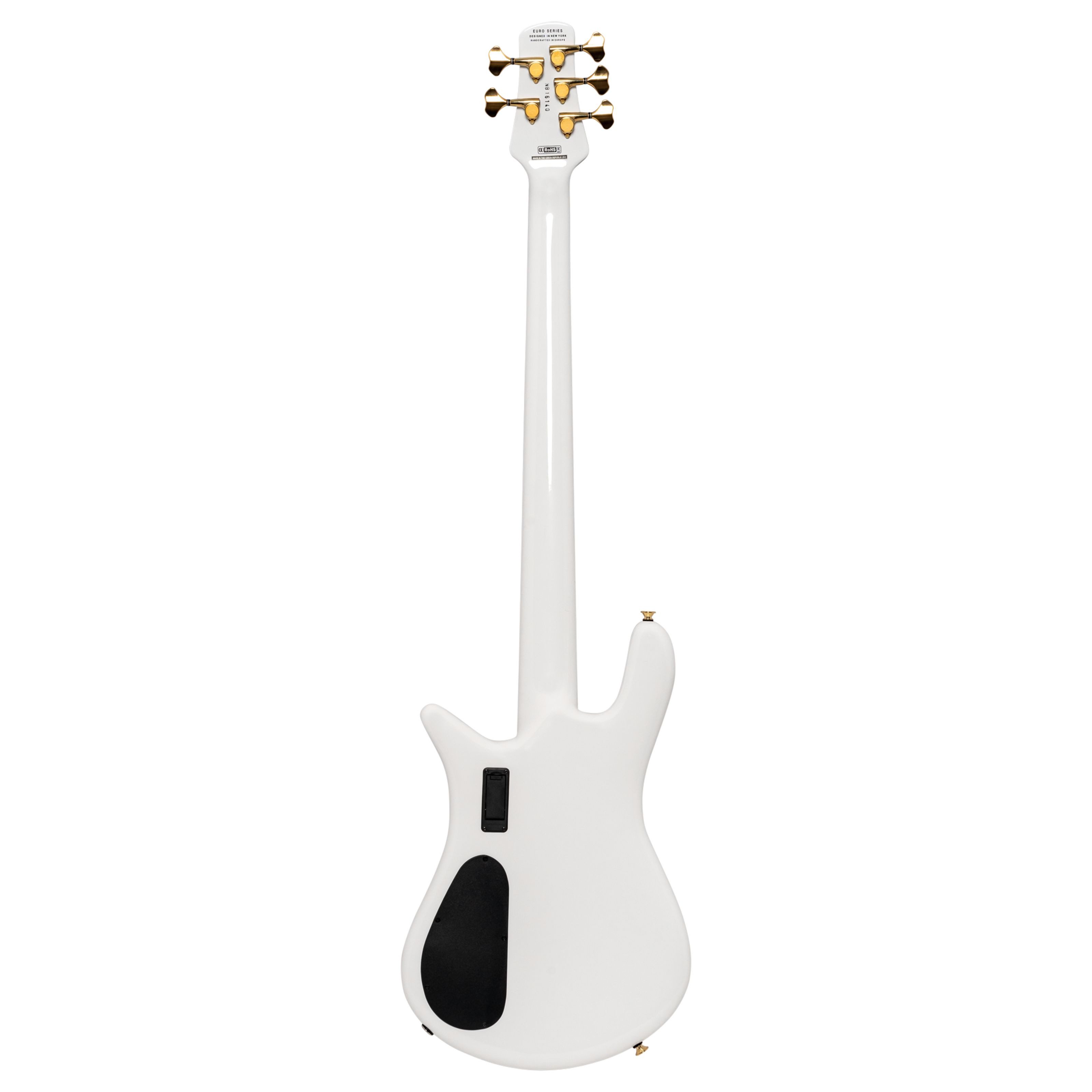 Spector E-Bass, Euro Classic 5 Solid White Gloss - E-Bass