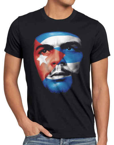 style3 Print-Shirt Herren T-Shirt Che Guevara kuba revolution fidel castro cuba havanna freiheit
