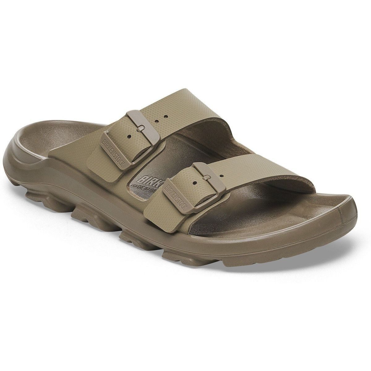 Birkenstock Mogami 2S Terra SB Birko-flor Apex F. Khaki Outdoorsandale Flexibel, langlebig und stilvoll: Diese Sandale bietet Komfort und
