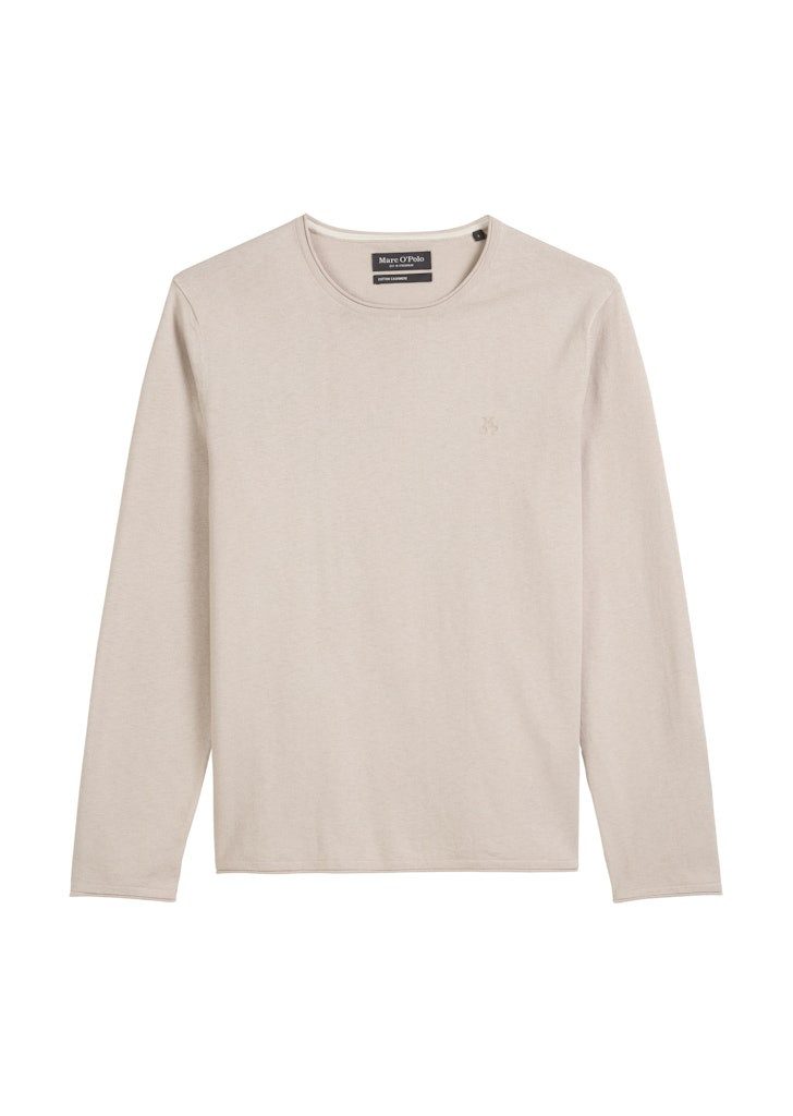 Marc O'Polo Wollpullover Marc O´Polo Men / He.Pullover / Pullover, crew neck with rolled edg