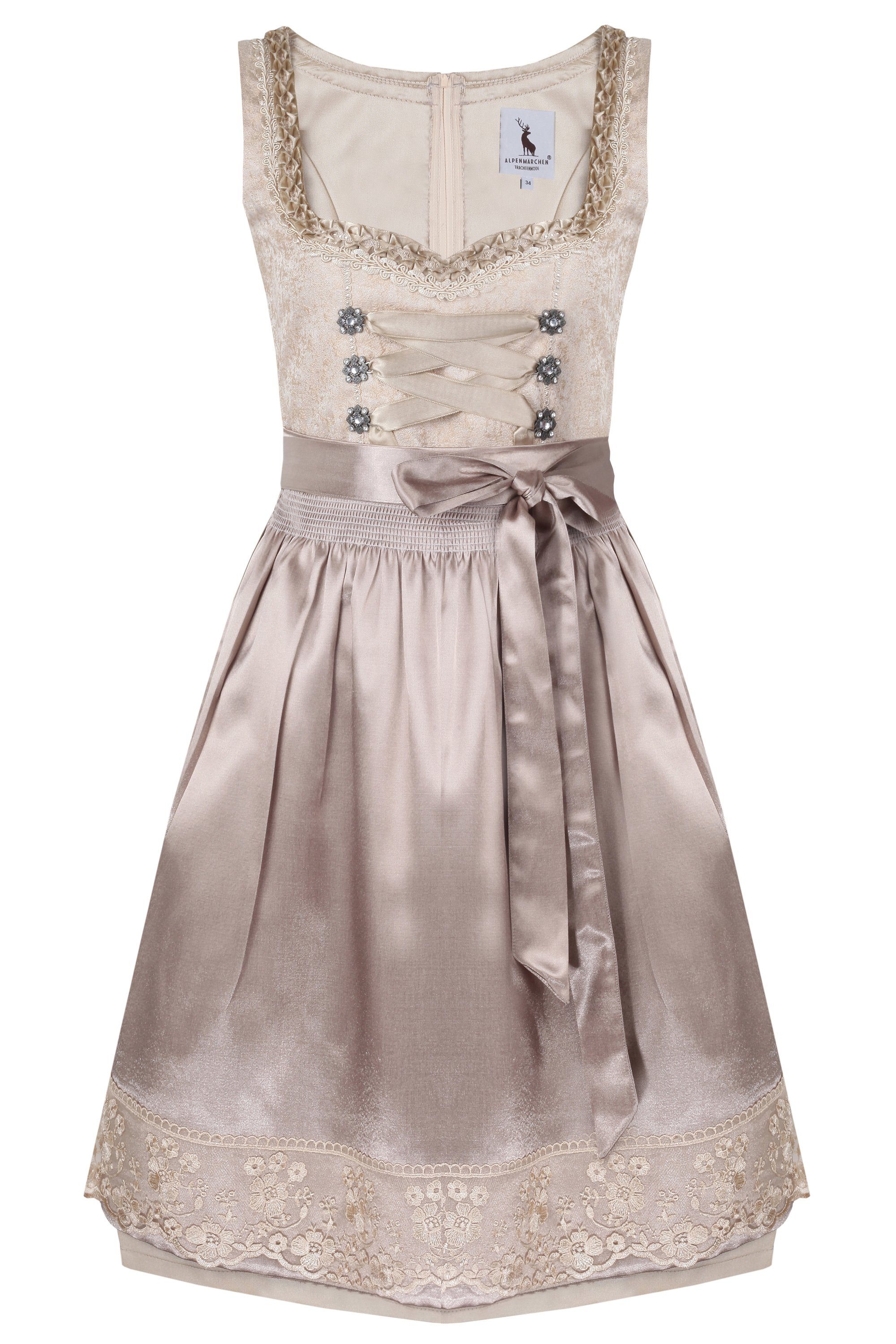 Alpenmärchen Dirndl Midi Dirndl Segolène - ALM519