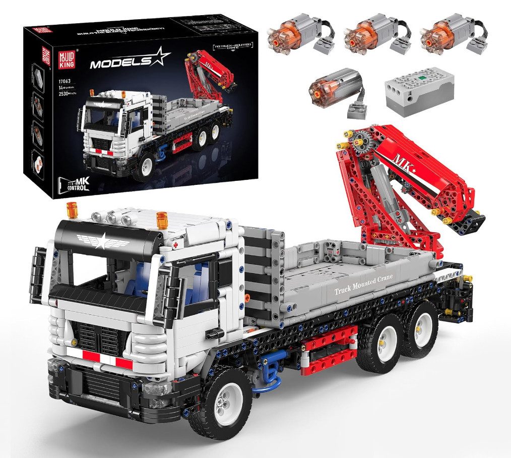 Mould King 17063 LKW mit Kipper Konstruktions-Spielset, (2530 St) – Bild 2 von 2
