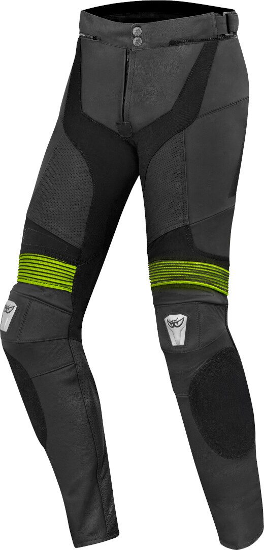 Berik Motorradhose Flexius Motorrad Lederhose Knieprotektoren enthalten
