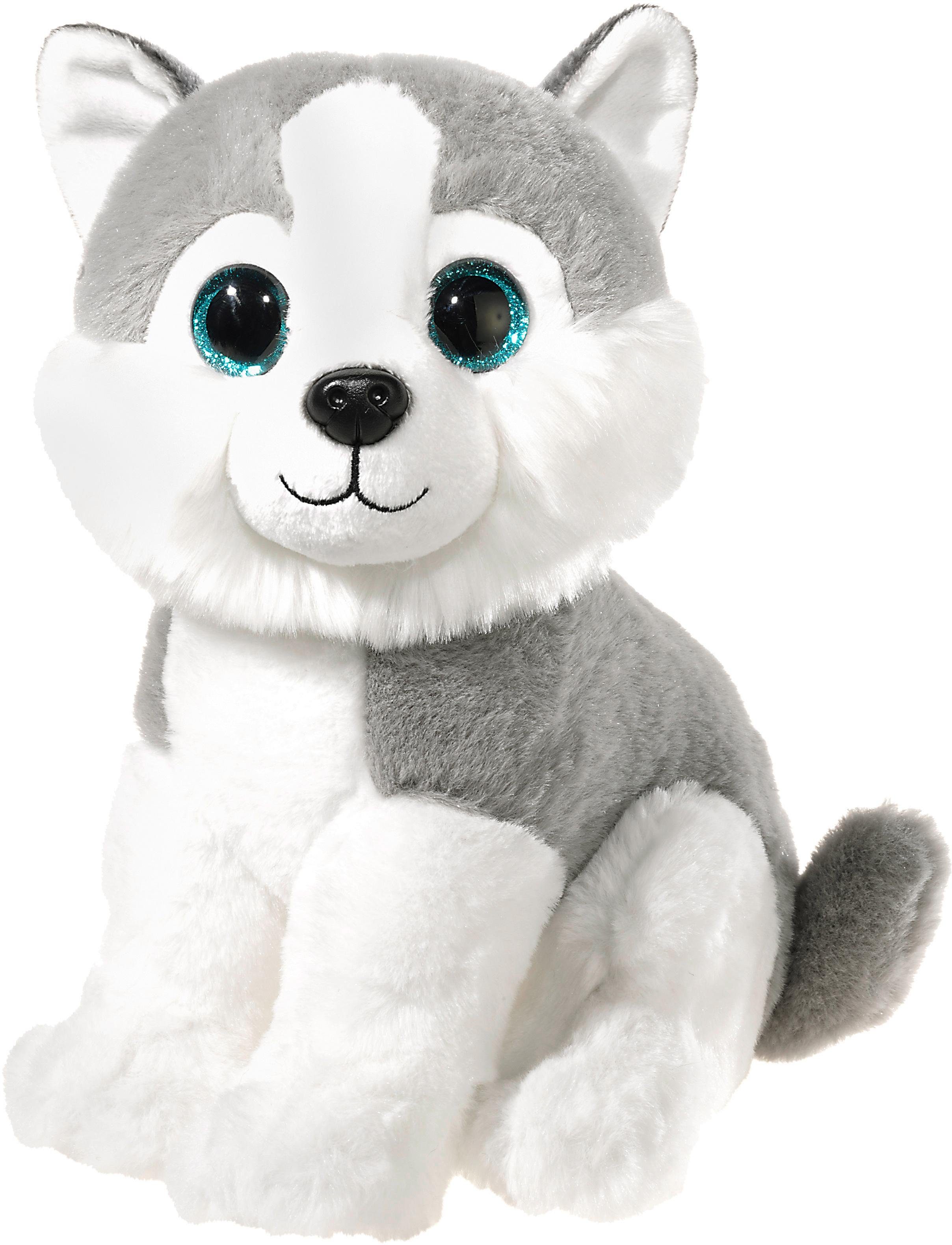 Image of Heunec® Kuscheltier »Mi Classico, Husky mit Glitzeraugen«