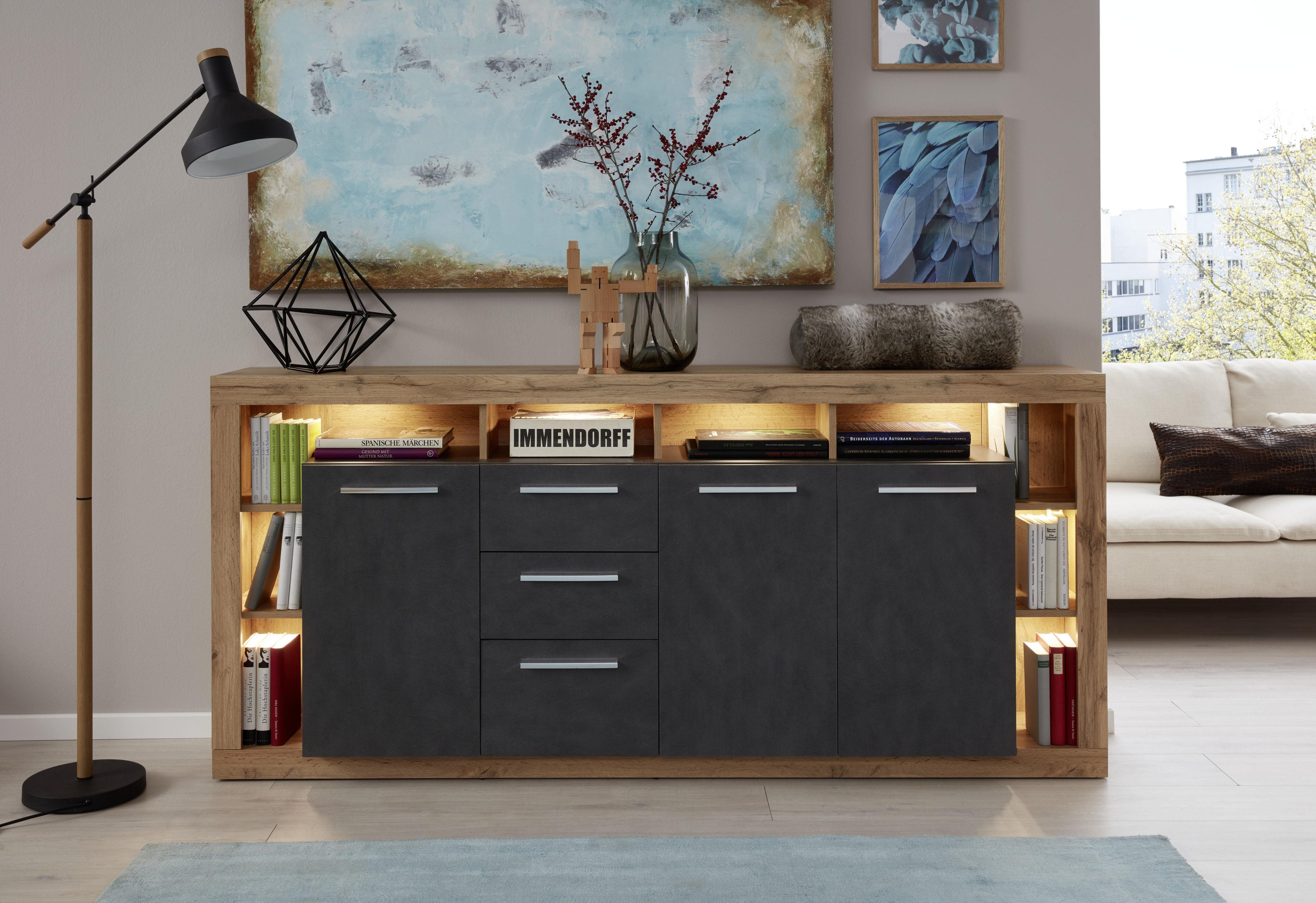 trendteam Sideboard »Rock«, Breite 200 cm kaufen | OTTO