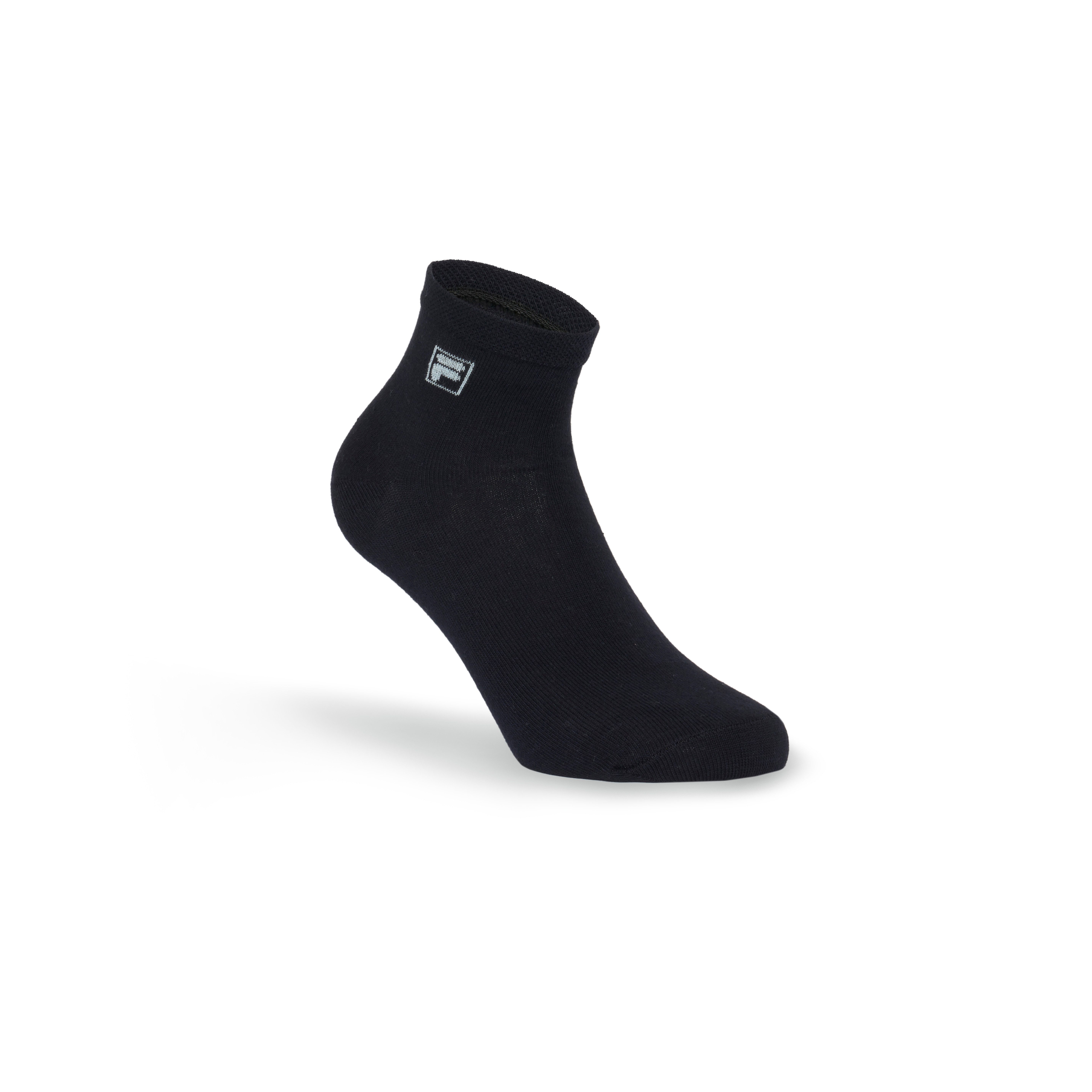Fila Kurzsocken UNISEX QUARTER PLAIN SOCKS (6 Paar) mit Logo-Schriftzug – Bild 5 von 5