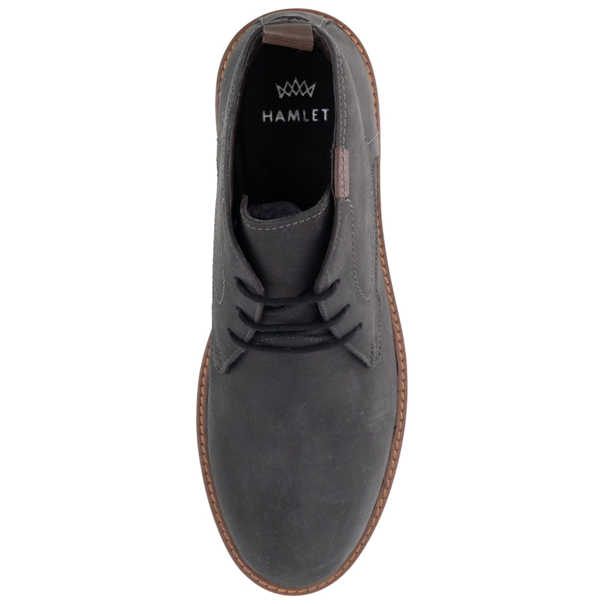 Hamlet Hamlet BEN Herren Schnürschuh Boots Kalbsleder Schwarz Schnürschuh