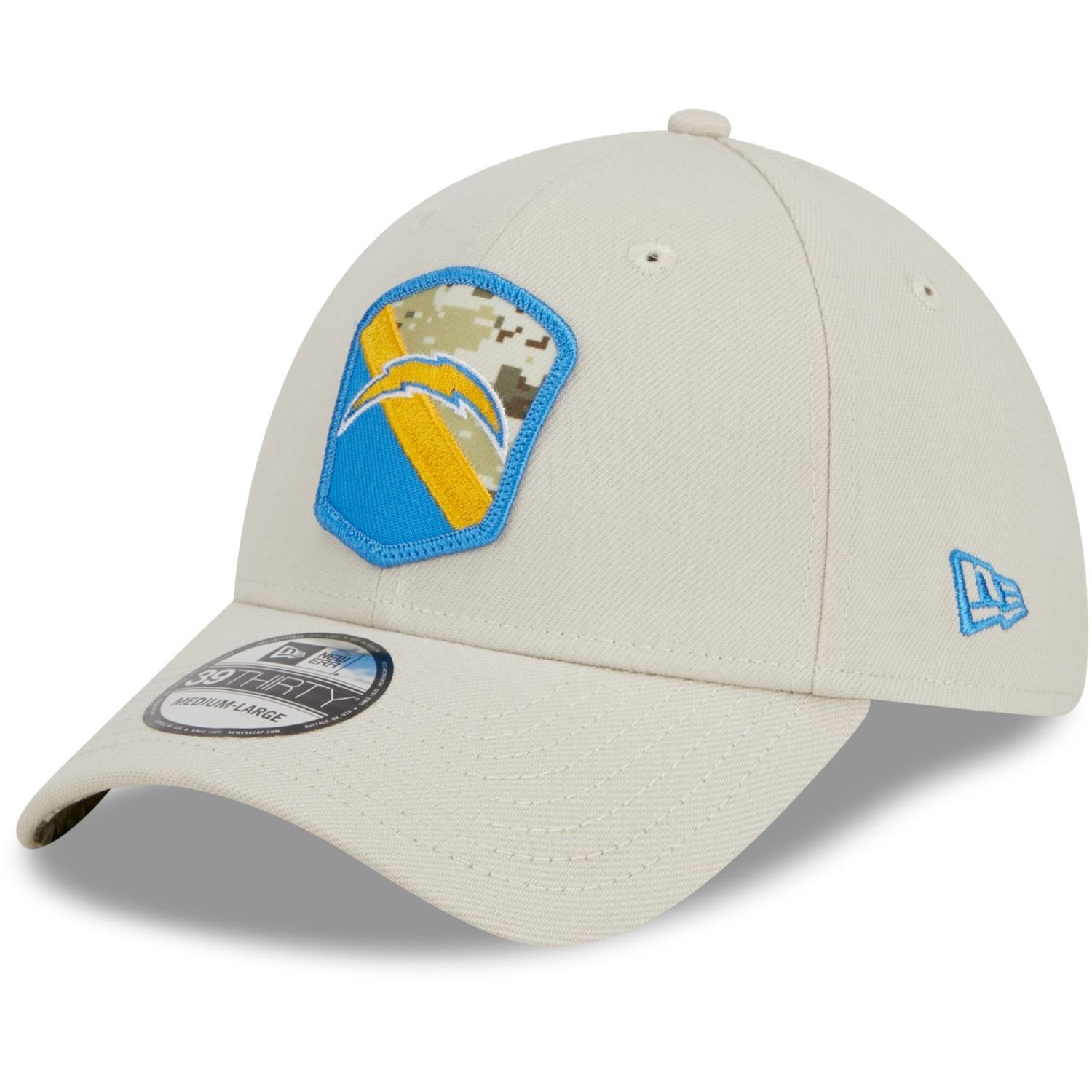 New Era Flex Cap 39Thirty Angeles Chargers Salute Los StretchFit to Service NFL