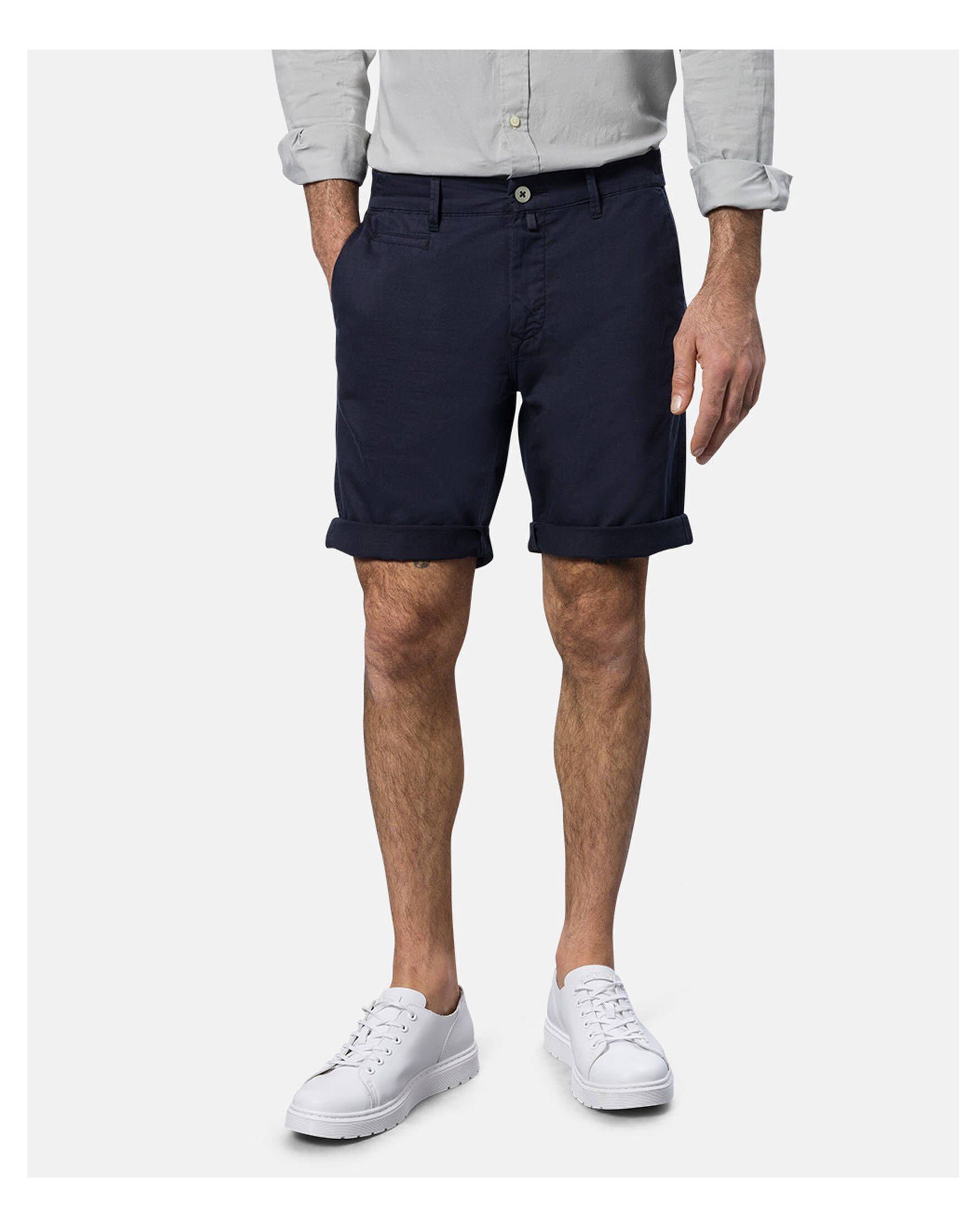 Herren LYON (52) Cardin marine Shorts Bermudas BERMUDA (1-tlg) Pierre