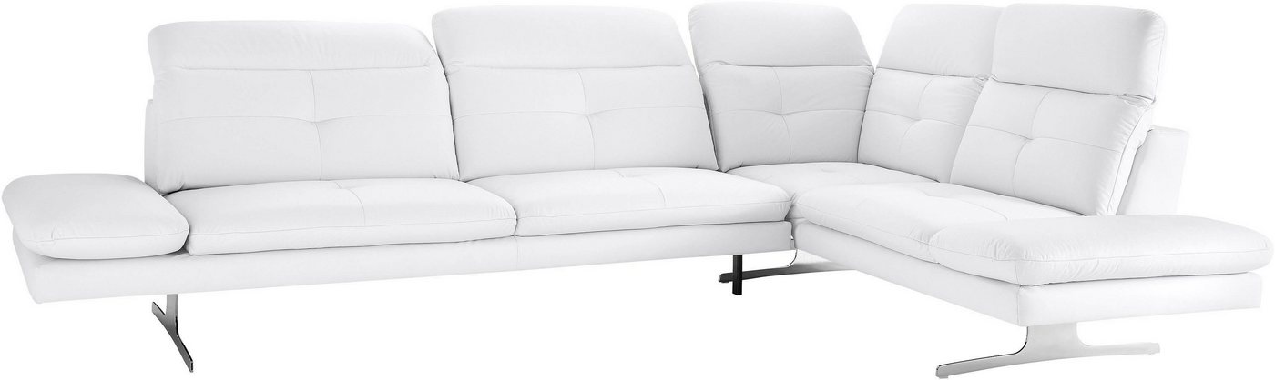 exxpo - sofa fashion Ecksofa, inkl. Kopf- bzw. Rückenverstellung und Armteilverstellung-HomeTrends