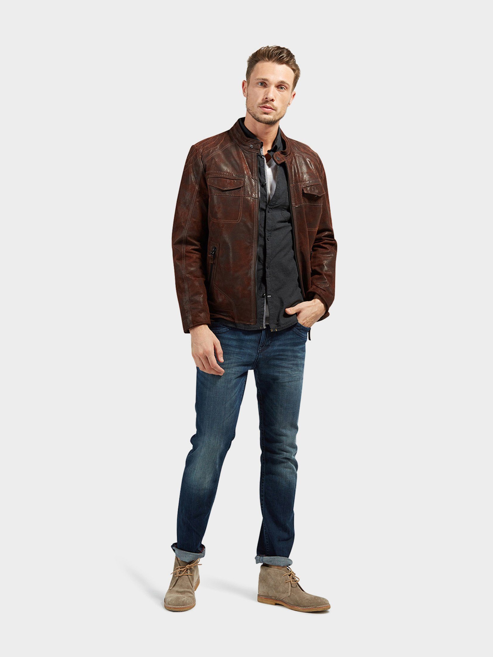 TOM TAILOR Herren Josh Regular Slim Jeans - Stretch Freefit 5-Pocket