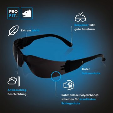 PRO FIT by Fitzner Arbeitsschutzbrille Light Schutzbrille