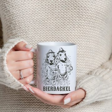 Youth Designz Tasse Bierdackel Kaffeetasse Geschenk, Keramik, mit trendigem Print