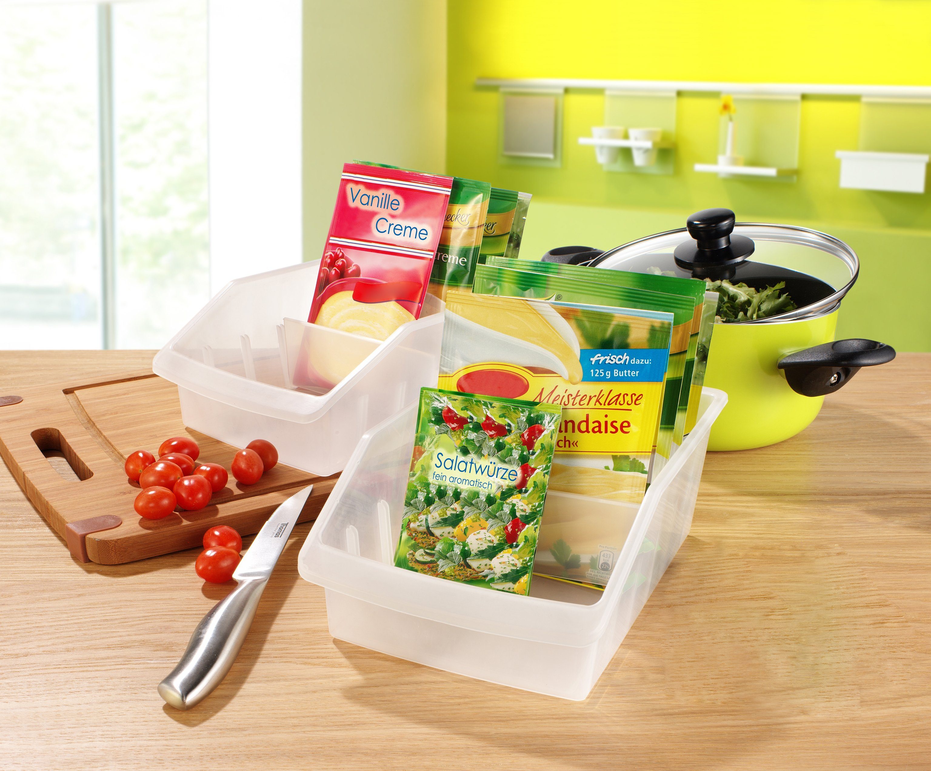 Ruco Organizer (Set, 5 St), Kunststoff, für den Küchenschrank