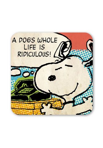 LOGOSHIRT Подставки с lustigem Snoopy-Motiv