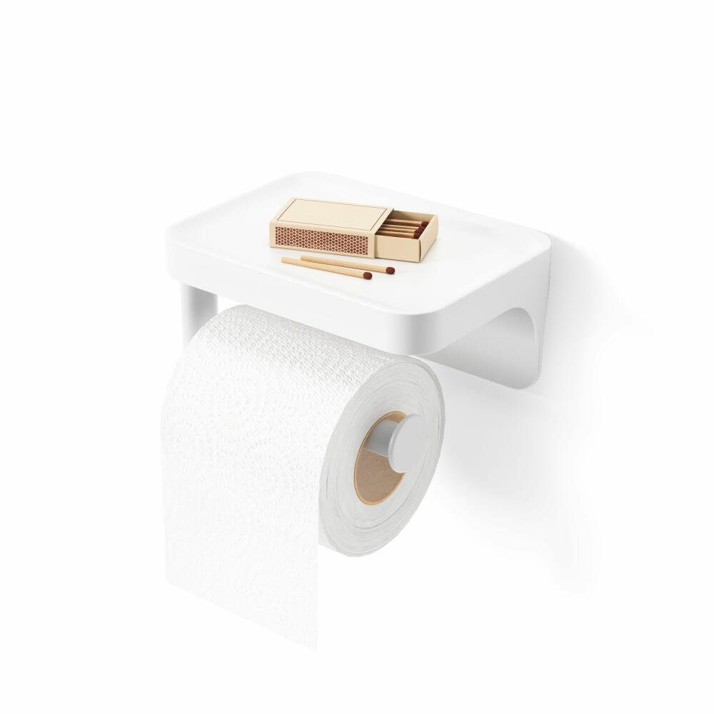 Umbra Toilettenpapierhalter Flex mit Ablage Weiß günstig online kaufen