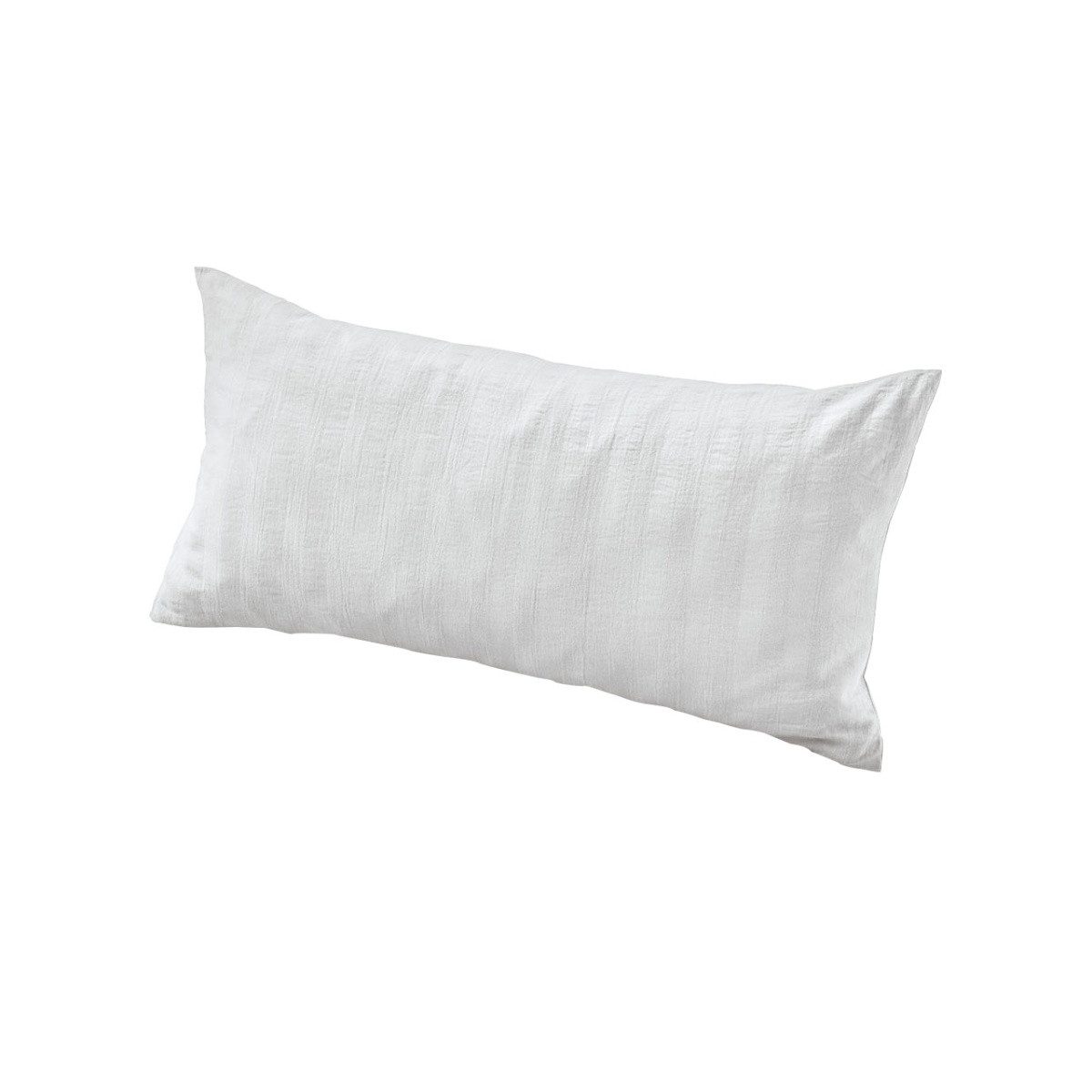 Cotonea Kissenbezug Crinkle aus Bio Baumwolle, (1 Stück), leichter Sommer-Kissenbezug