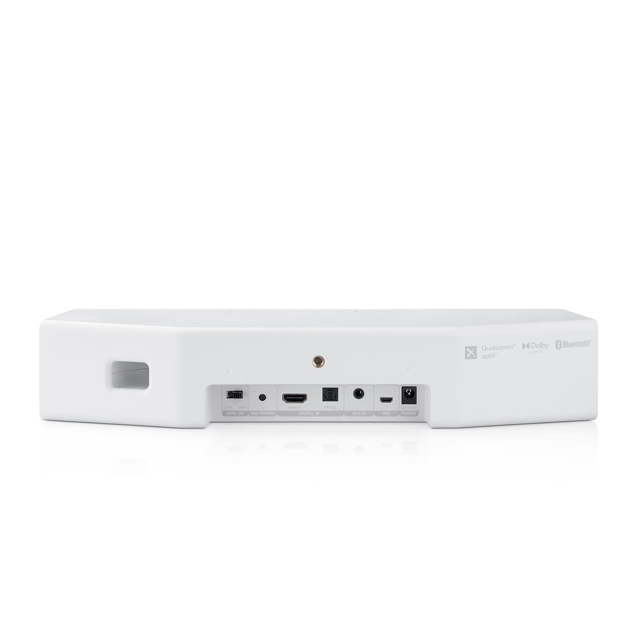 Weiß Teufel W, USB-Soundkarte) (HDMI, Soundbar 60 ONE Bluetooth, Integrierte CINEBAR