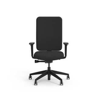 boho office® Drehstuhl Ergon, in Schwarz, Made in Germany, Sitzfläche und Armlehnen verstellbar