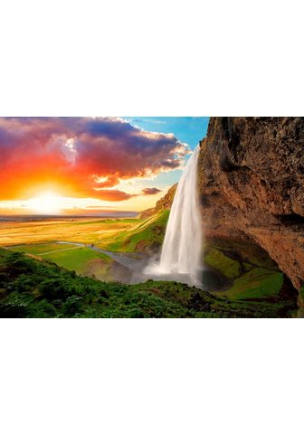 PAPERMOON Фотообои »Waterfall Iceland&laqu...