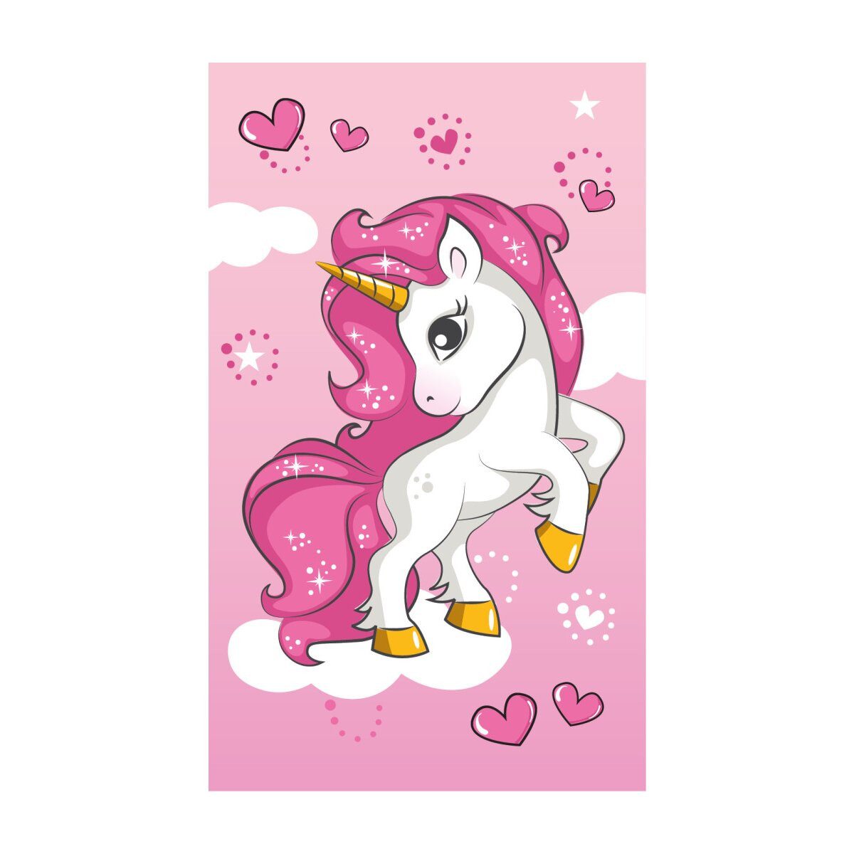einhorn Handtücher Einhorn Handtuch 30x50cm – Weiches Tuch für Kinder, 100% günstig online kaufen
