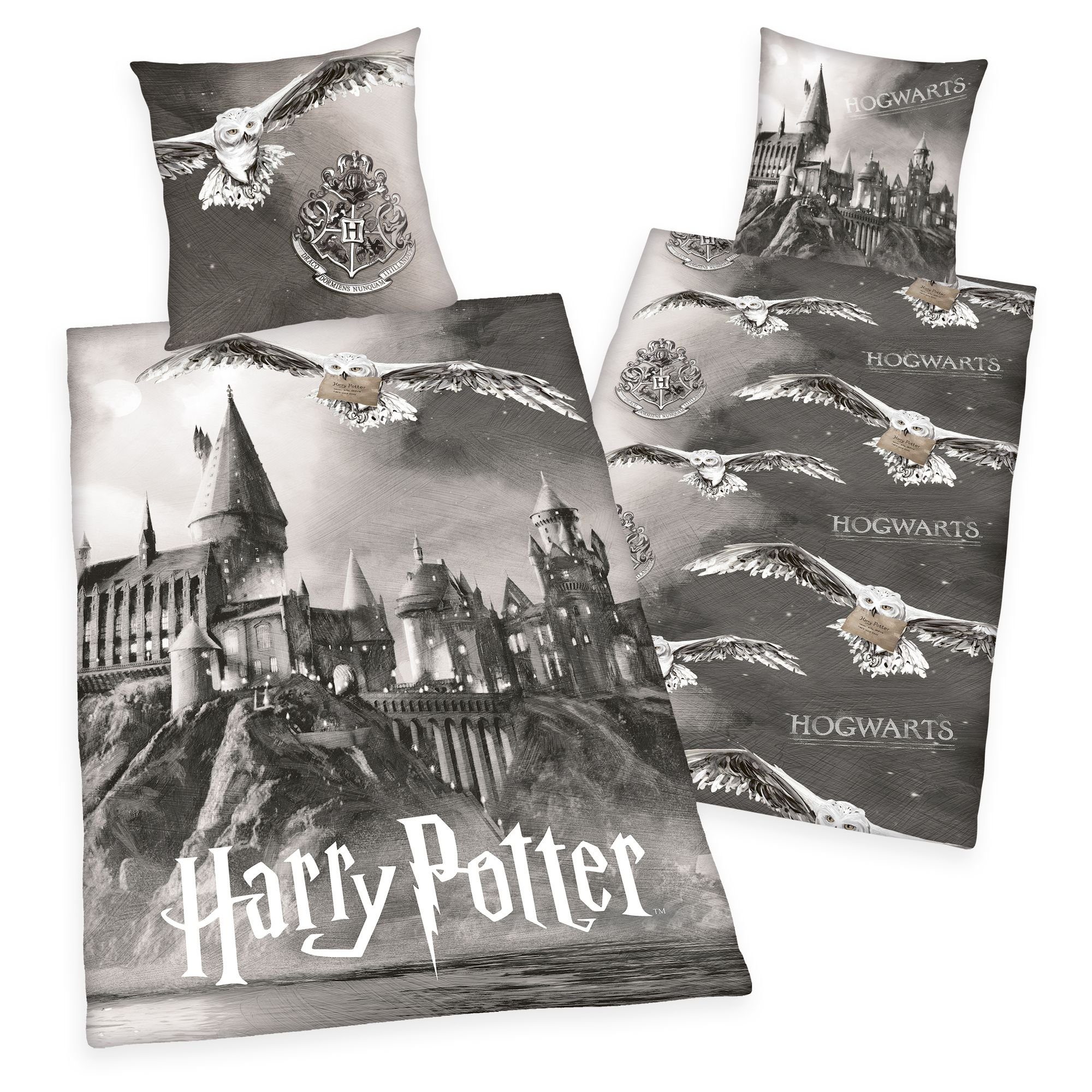 Harry Potter Bettwäsche Harry Potter Wende Bettwäsche Hogwarts 2tlg 155