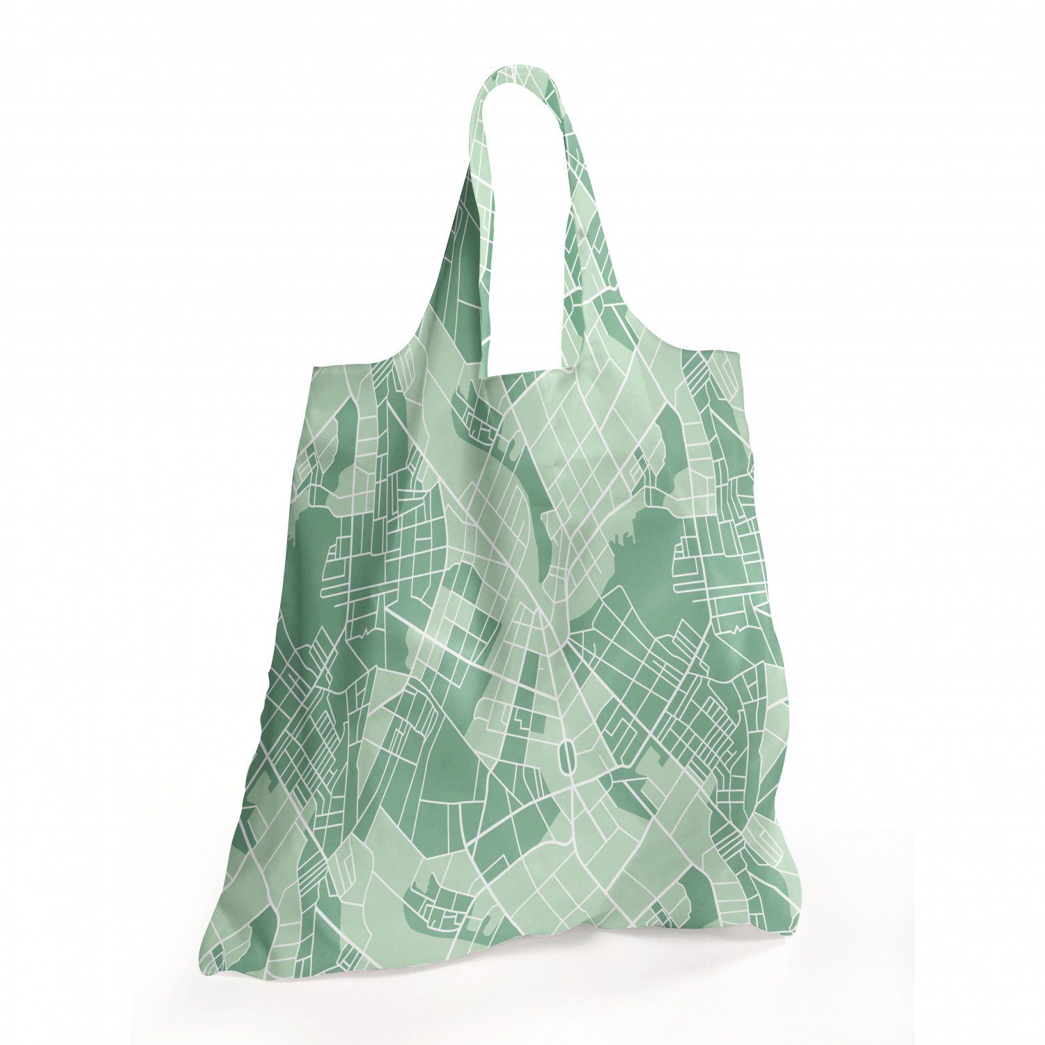 Damen Alle Damentaschen Abakuhaus Tragetasche Praktische Einkaufstaschen Umweltfreundliche Wiederverwendbare, Green Abstract Str