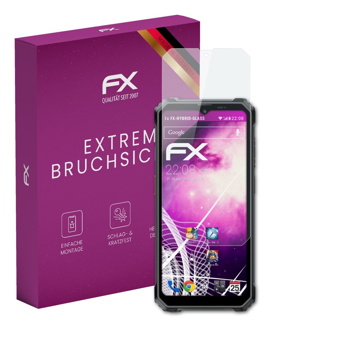 Schutzfolie Panzerglasfolie für Blackview BV6200 Plus