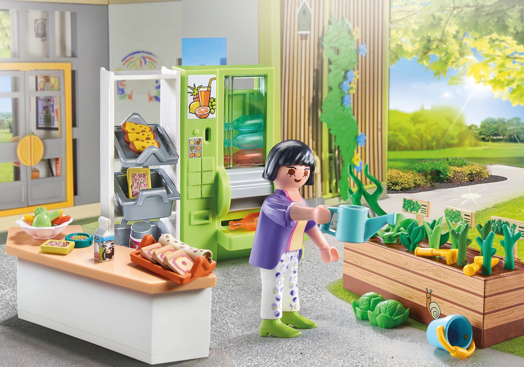 Playmobil® Schulkiosk (71333), My City Life Konstruktions-Spielset, (58 St) günstig online kaufen